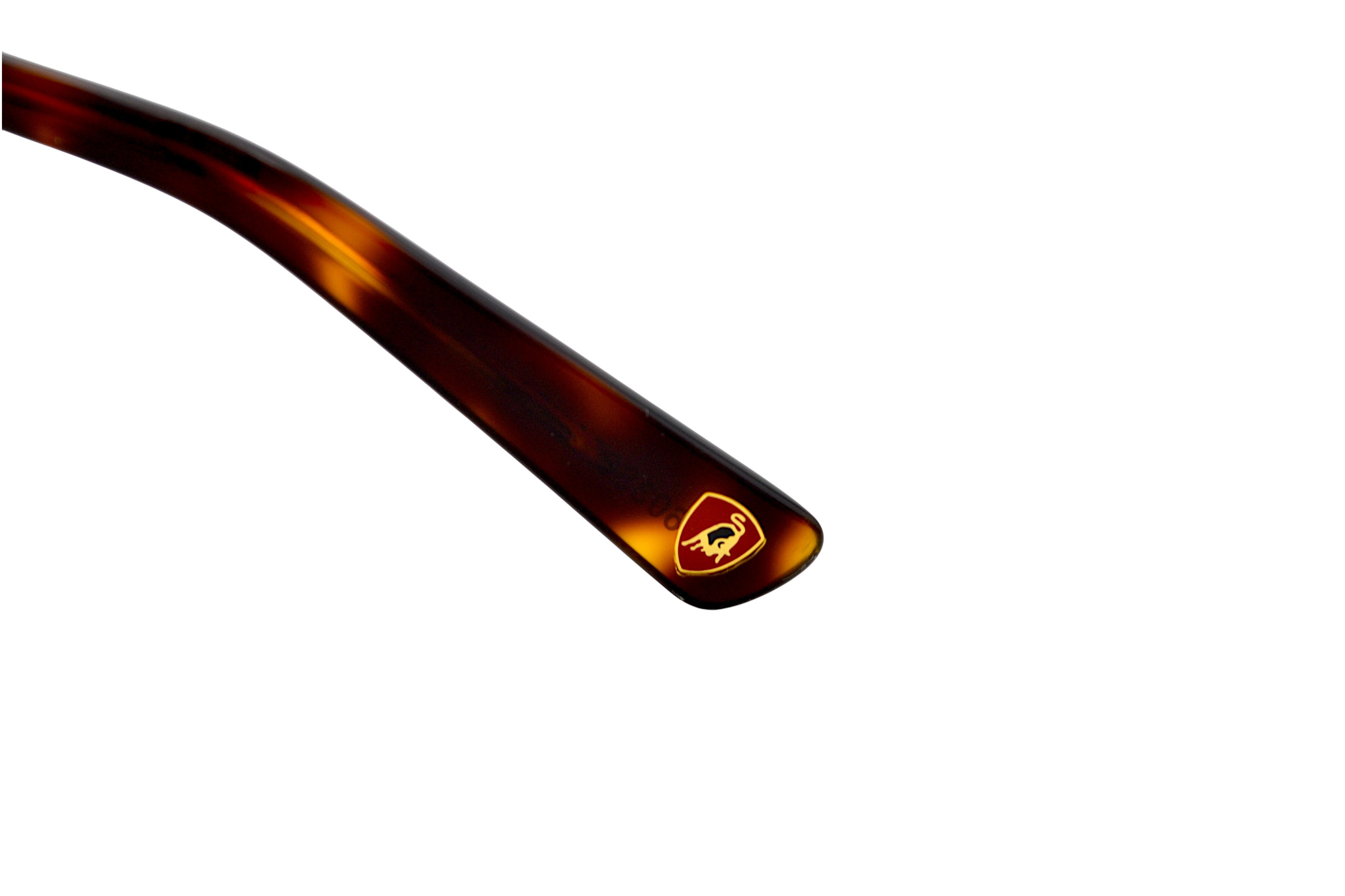 Gafas de sol Tonino Lamborghini TL603S02A Metal dorado, Lentes de color marrón