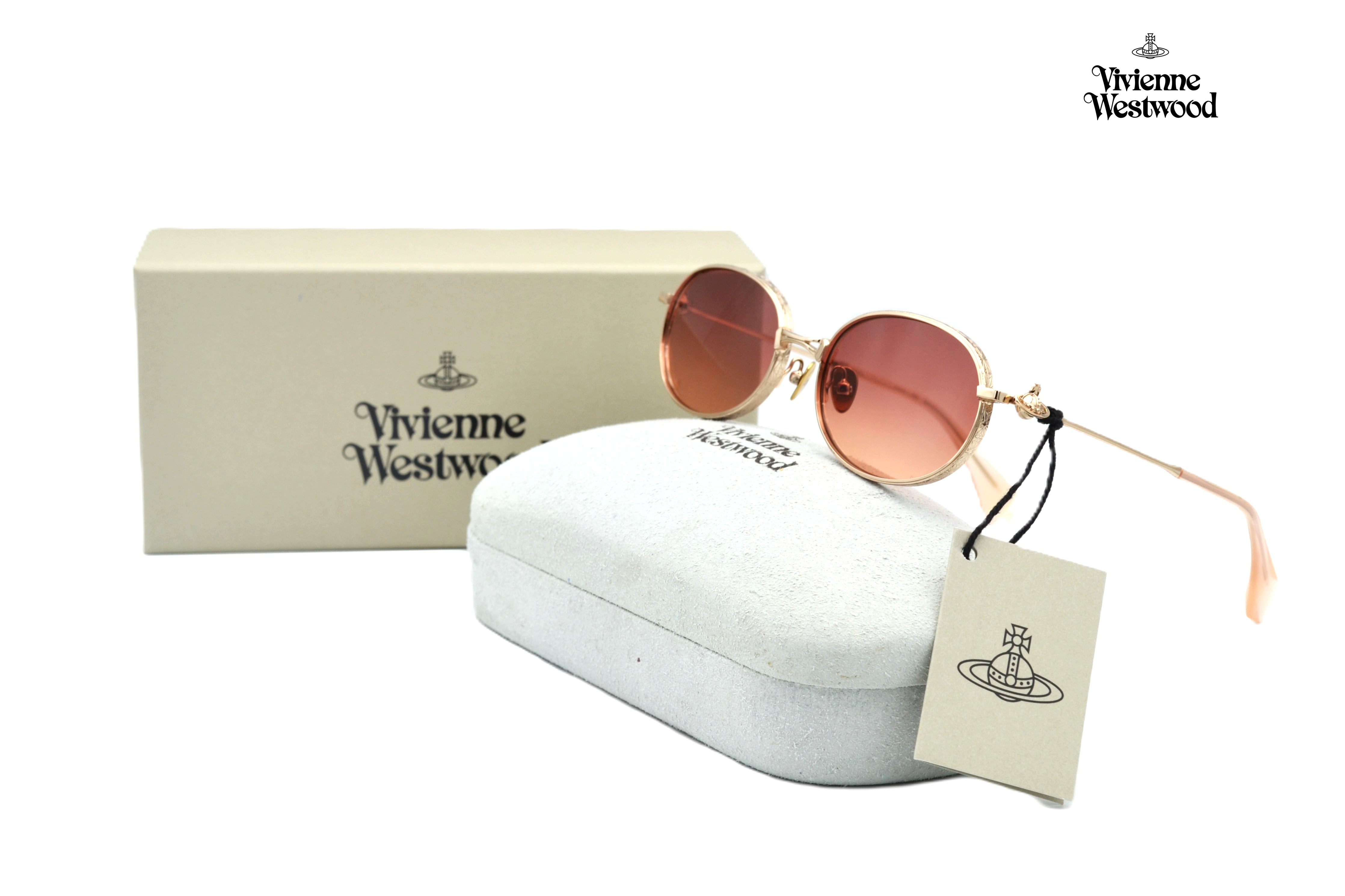 Gafas de sol Vivianne Westwood VW7022 457 - Exclusivo diseño de metal redondo para mujer