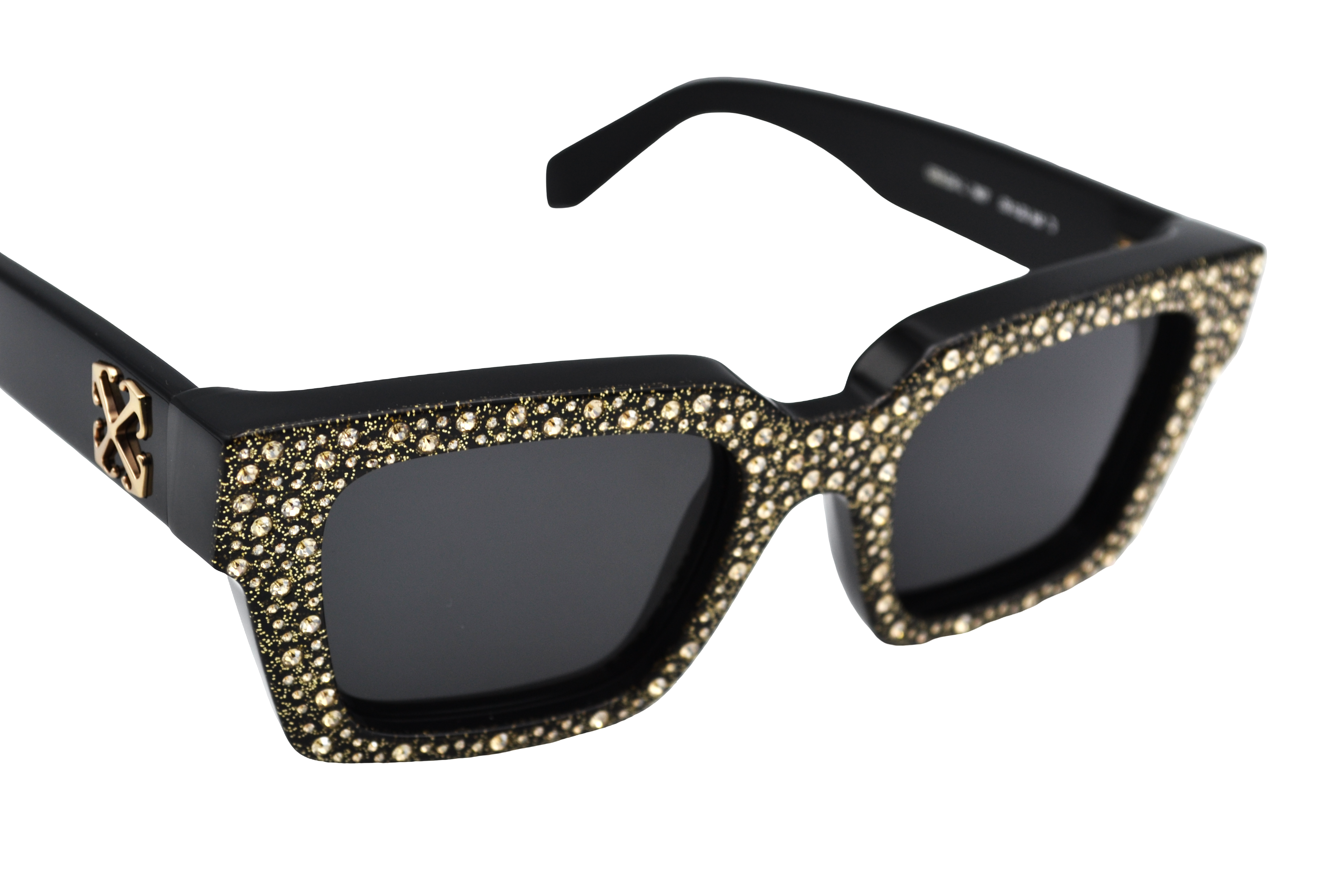 Gafas de sol Off White - VIRGIL OERI126L 7607 - Diseño de Acetato con lunares de metal, para mujer - unisex