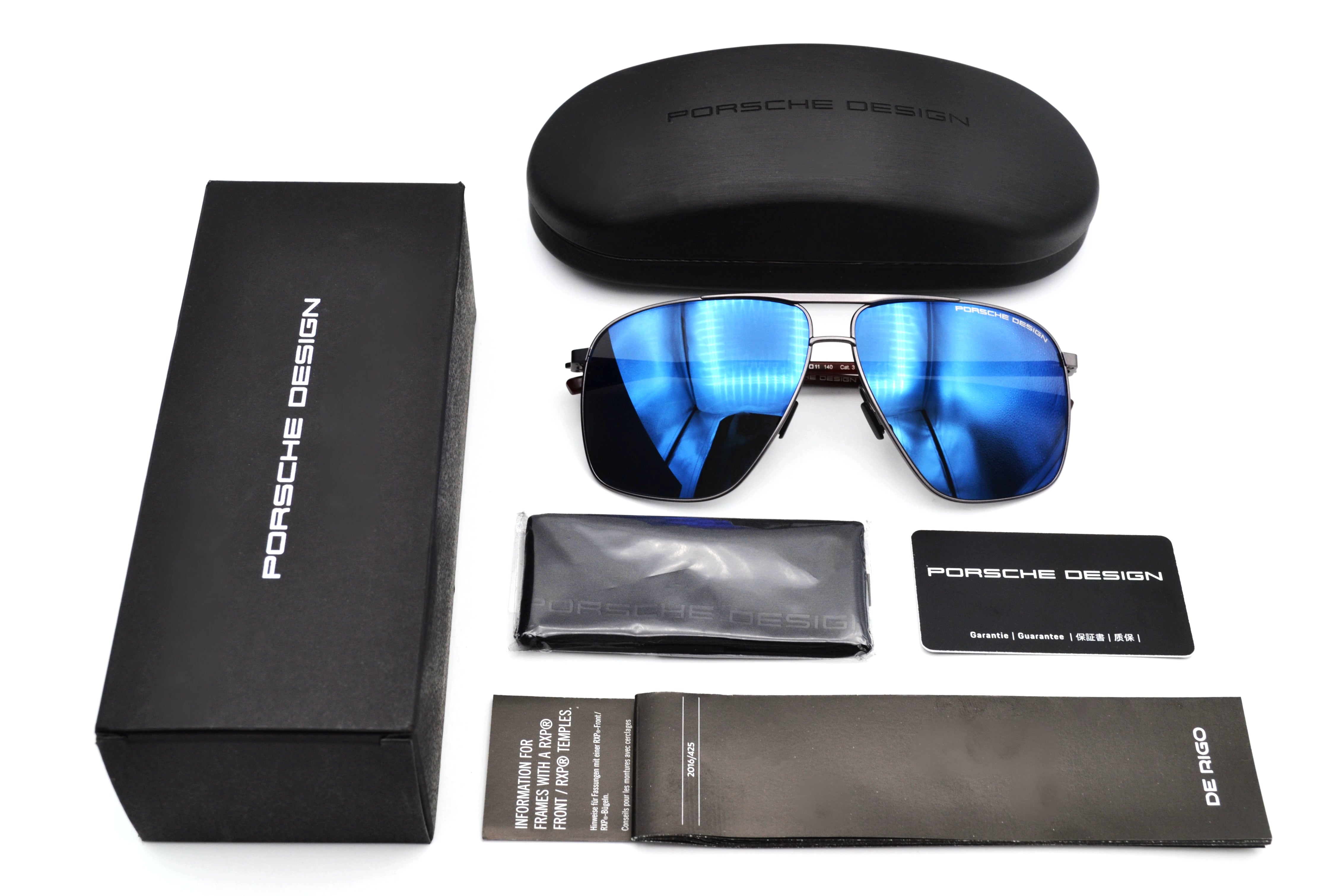 Gafas de sol Porsche Design P8933C - fabricada en Italia por De Rigo, para hombre