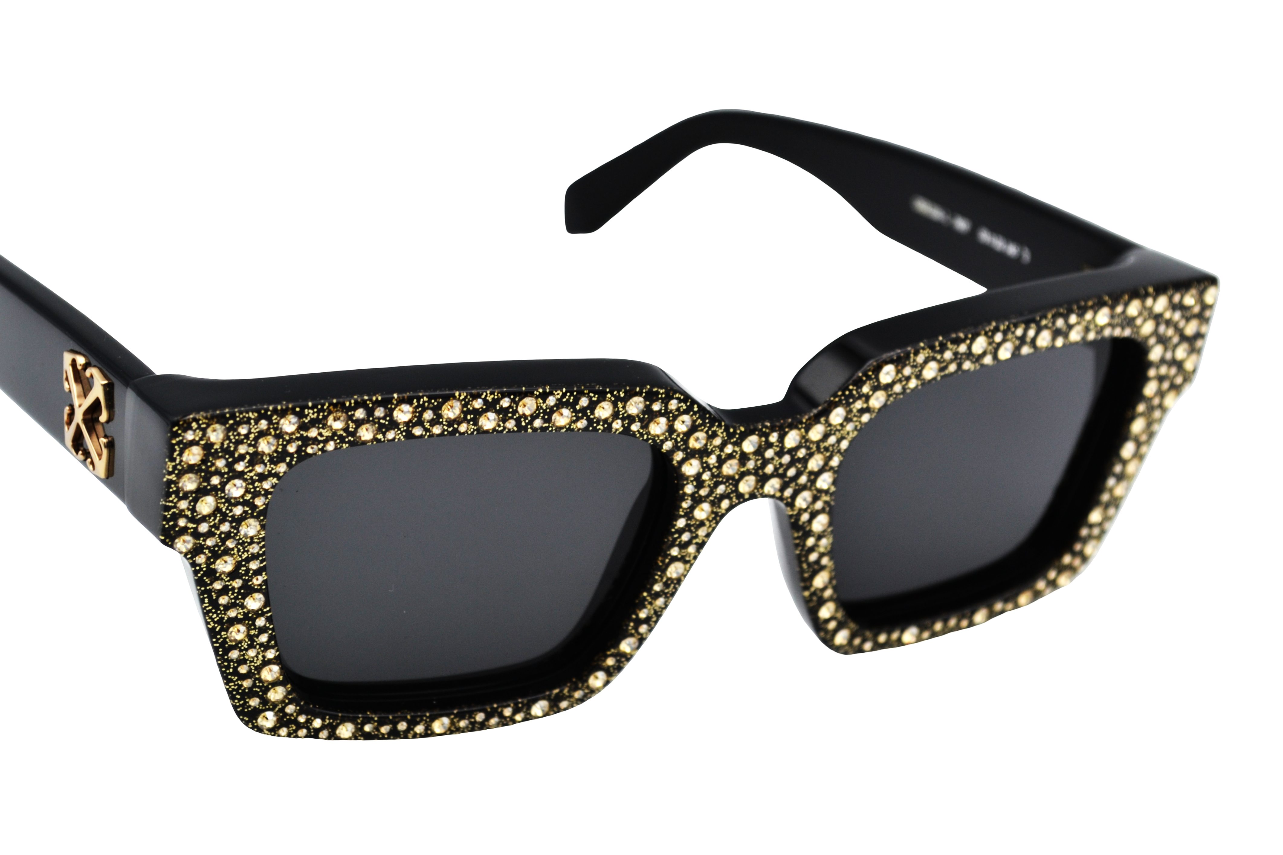 Gafas de sol Off White - VIRGIL OERI126L 7607 - Diseño de Acetato con lunares de metal, para mujer - unisex