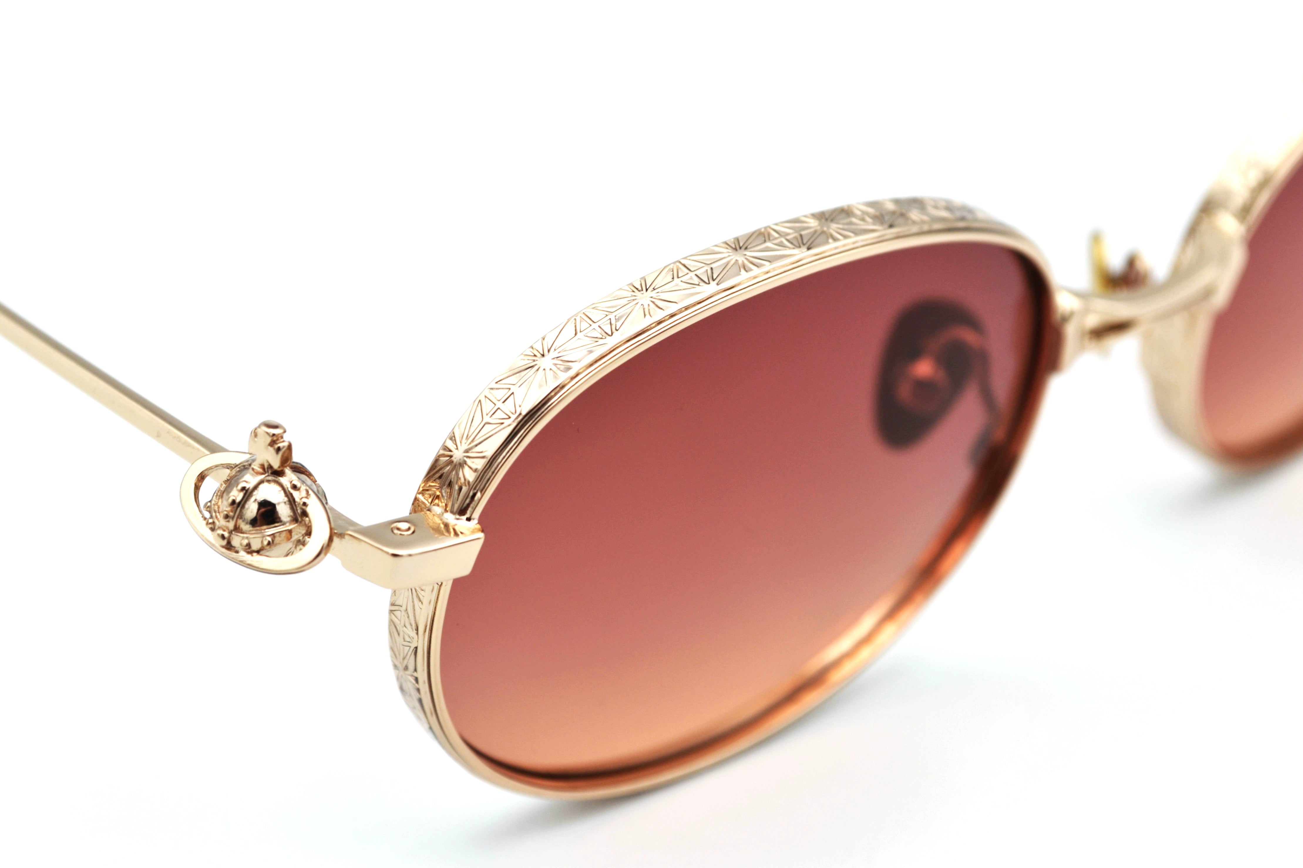 Gafas de sol Vivianne Westwood VW7022 457 - Exclusivo diseño de metal redondo para mujer