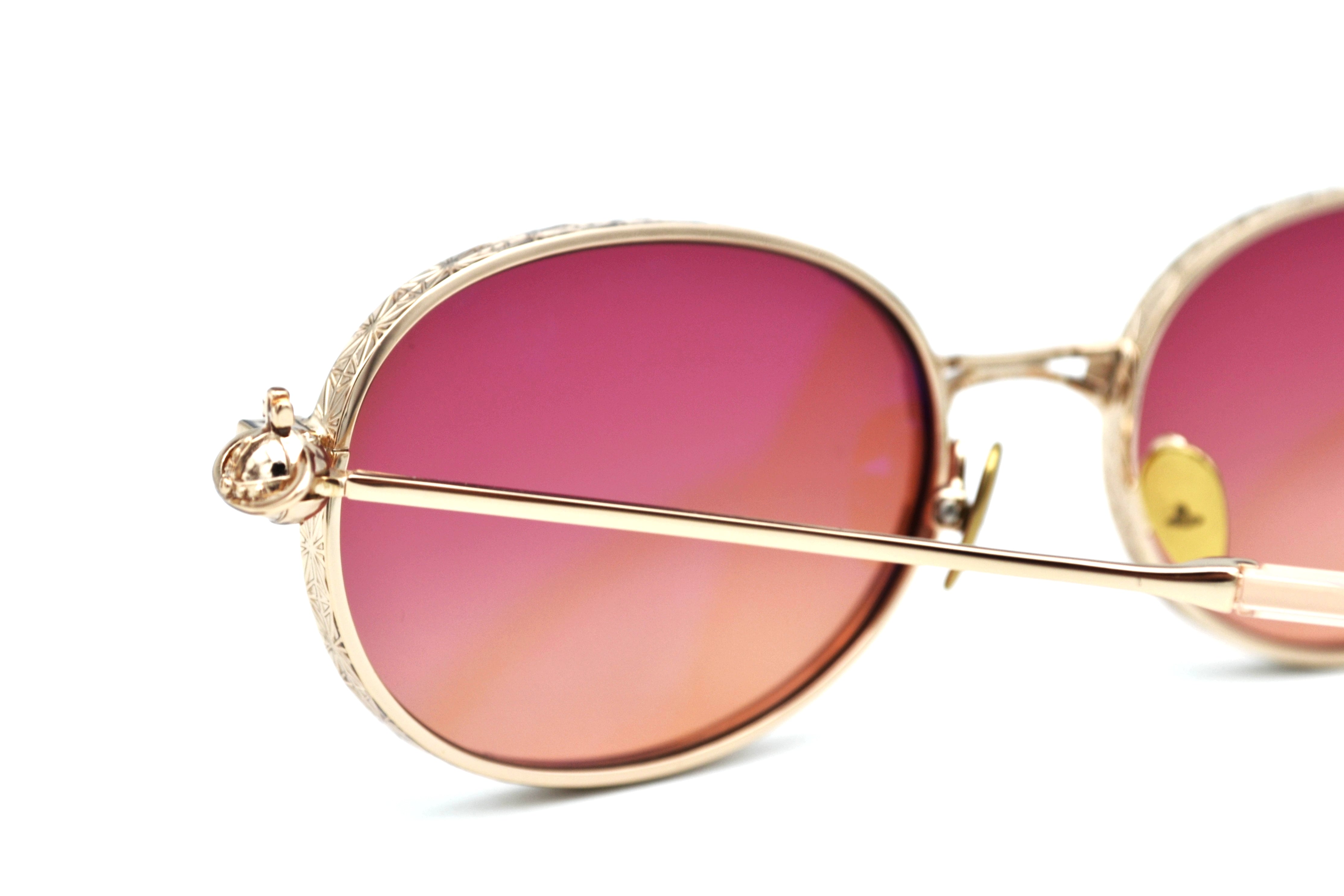 Gafas de sol Vivianne Westwood VW7022 457 - Exclusivo diseño de metal redondo para mujer