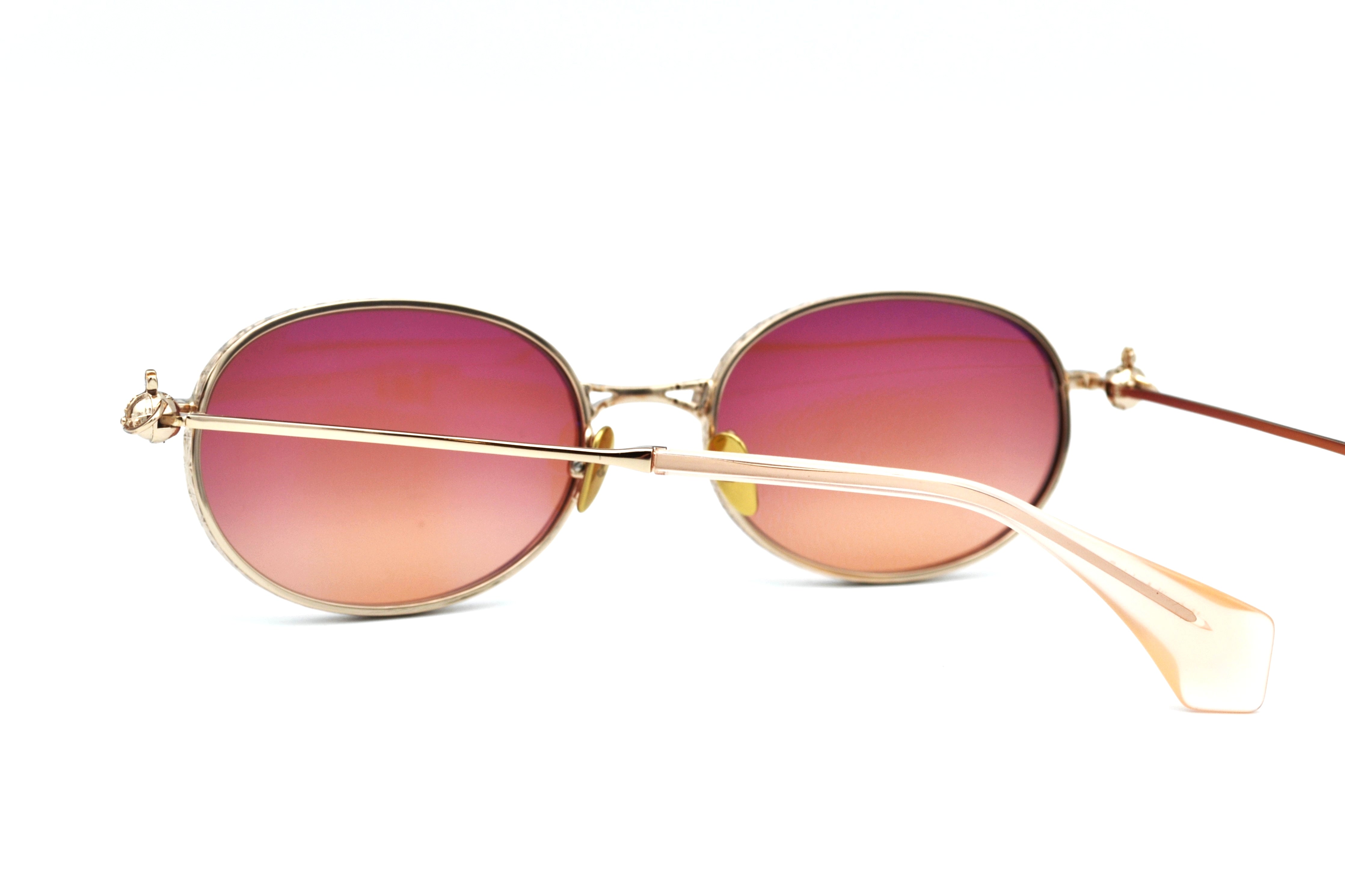 Gafas de sol Vivianne Westwood VW7022 457 - Exclusivo diseño de metal redondo para mujer