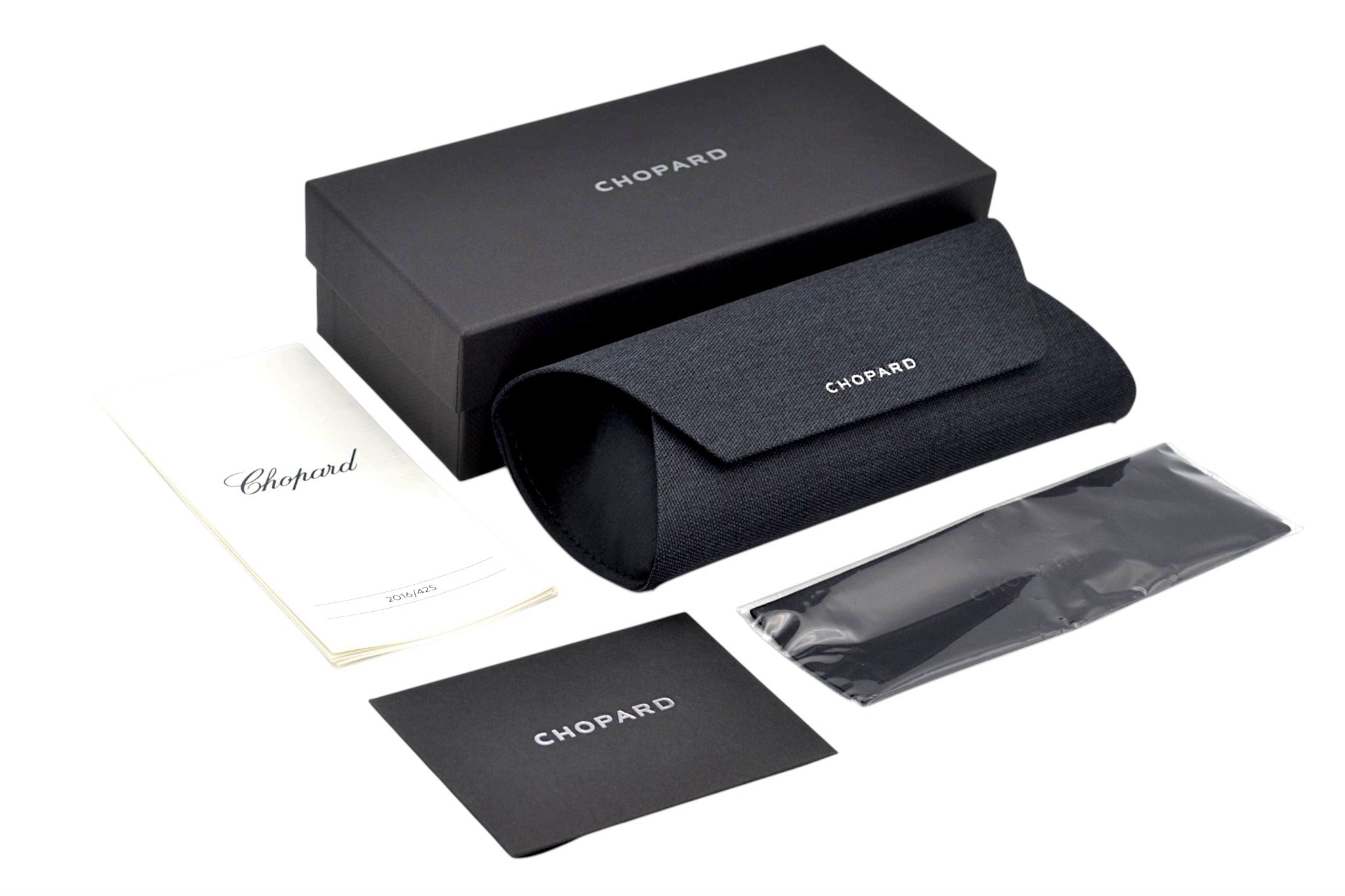 Gafas de sol Chopard SCHL23 0400 Diseño rectangular rimless para hombre