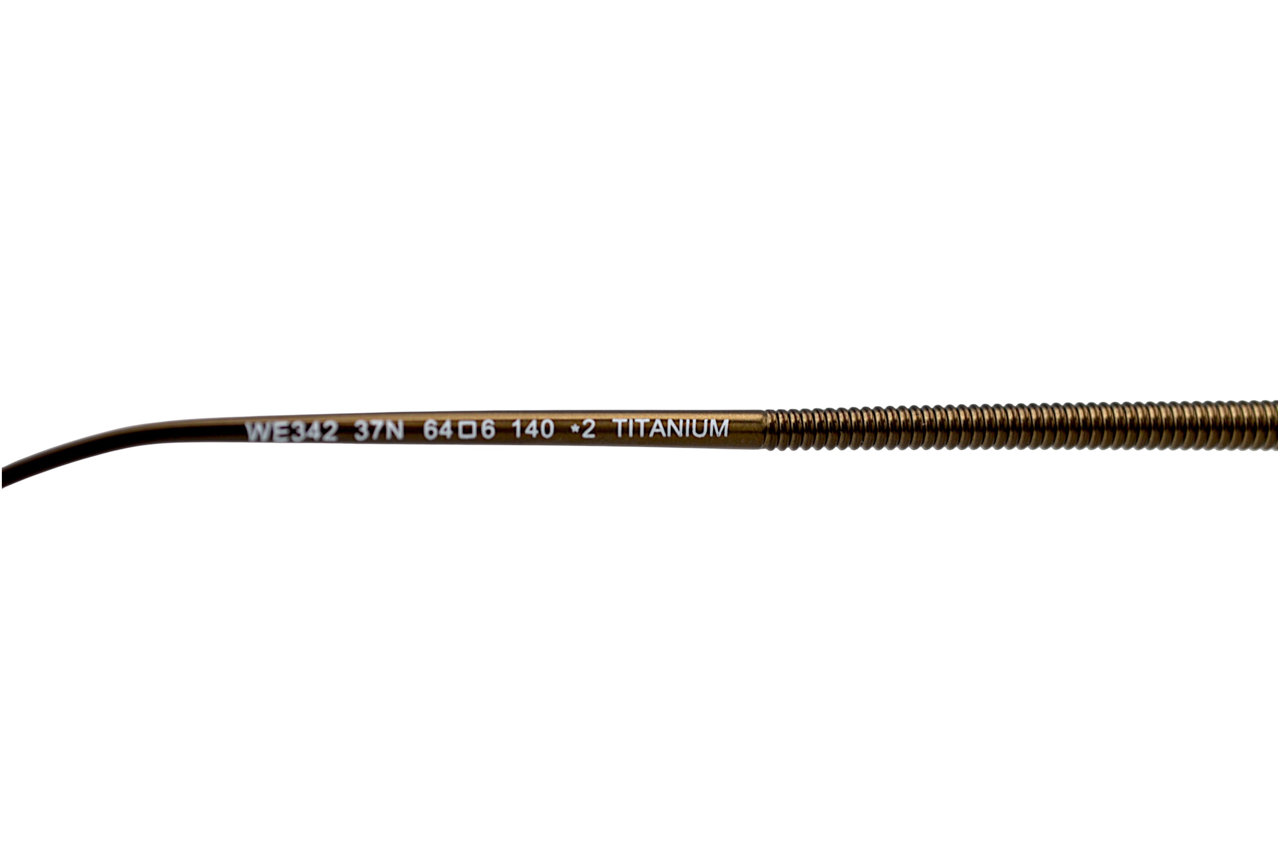 Gafas de sol Web Eyewear TITANIUM WE342 37N - Modelo rectangular diseño de titanio para hombre