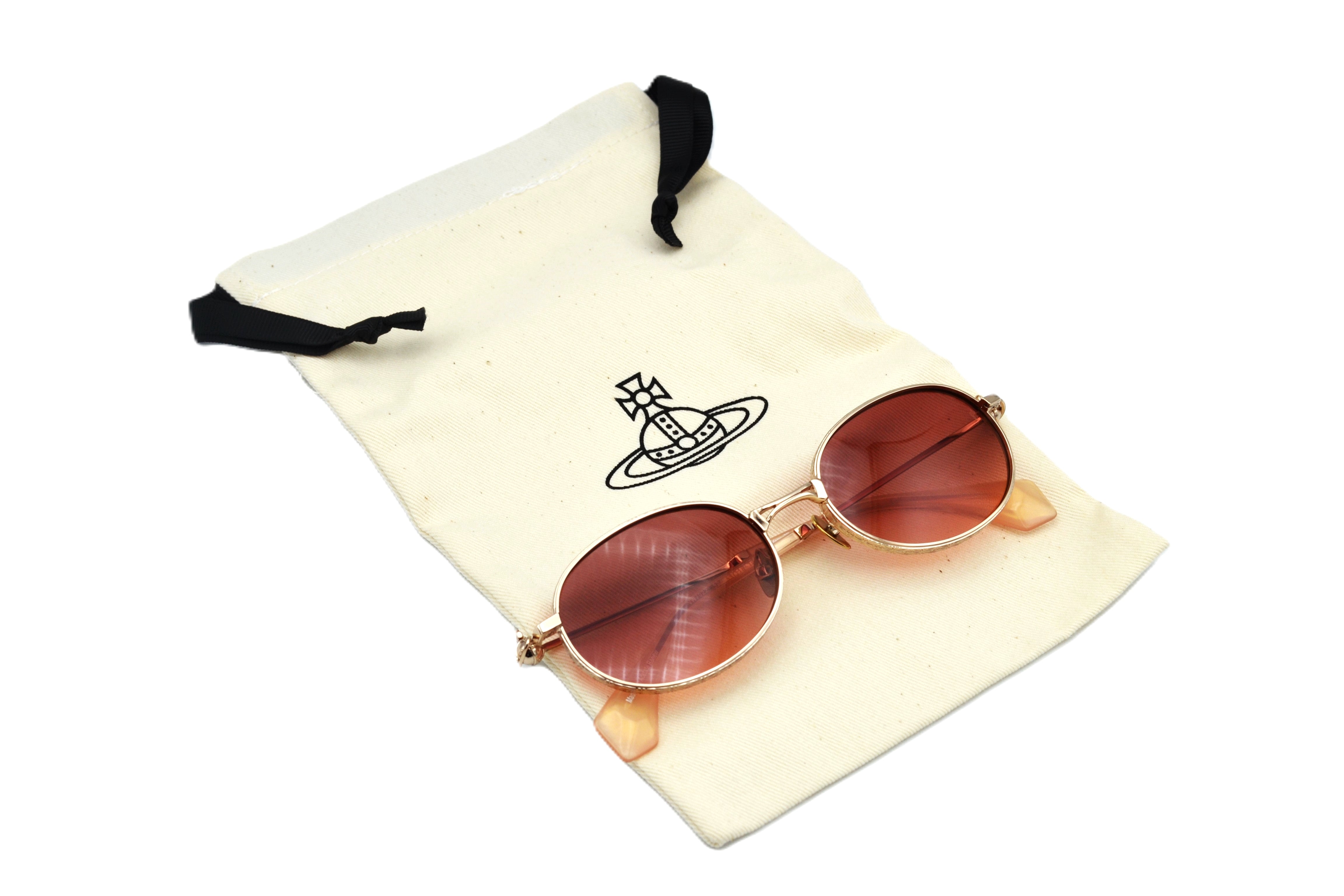 Gafas de sol Vivianne Westwood VW7022 457 - Exclusivo diseño de metal redondo para mujer