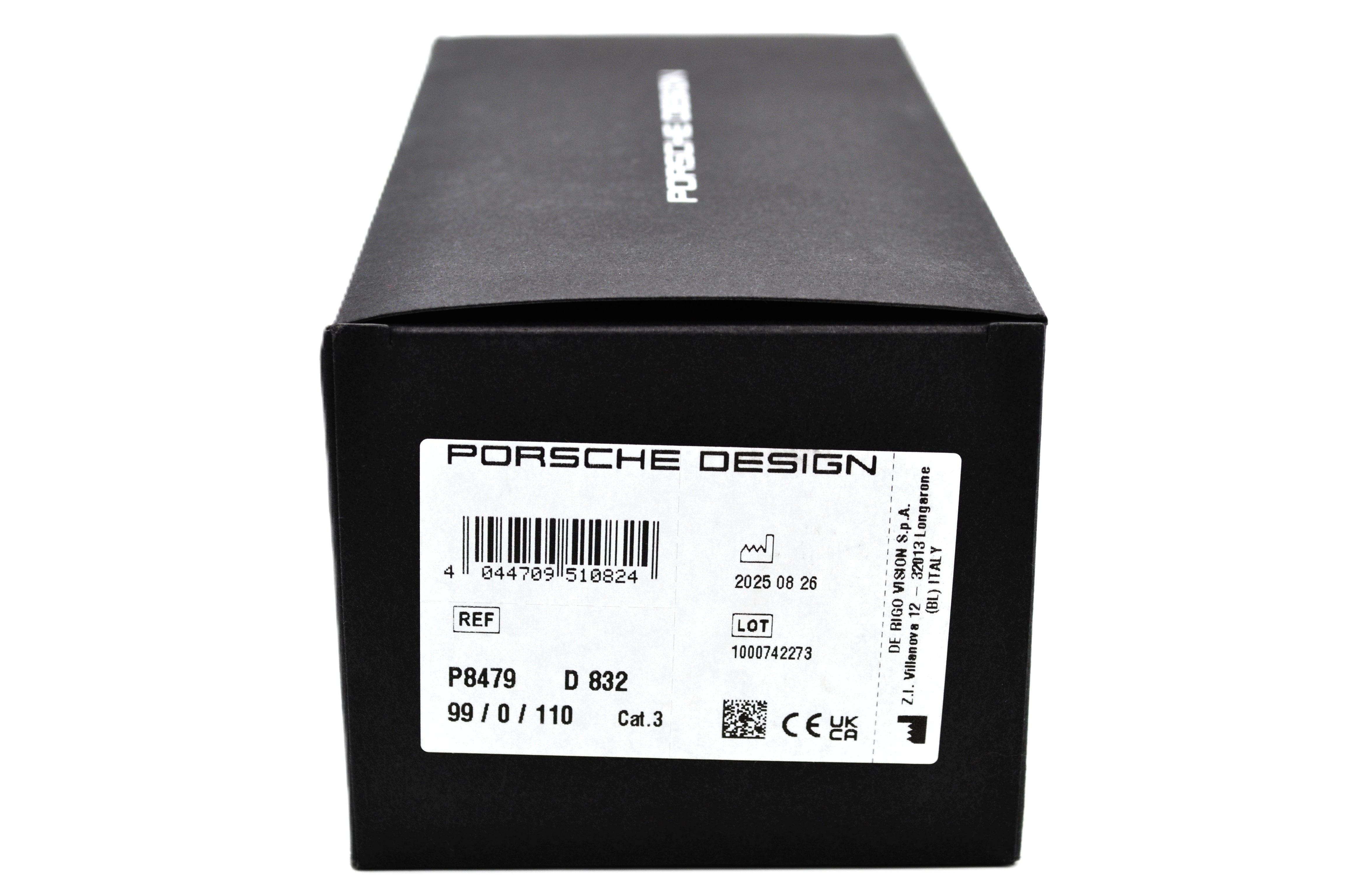 Gafas de sol Porsche Design P8479D - fabricada en Japón por De Rigo, para hombre