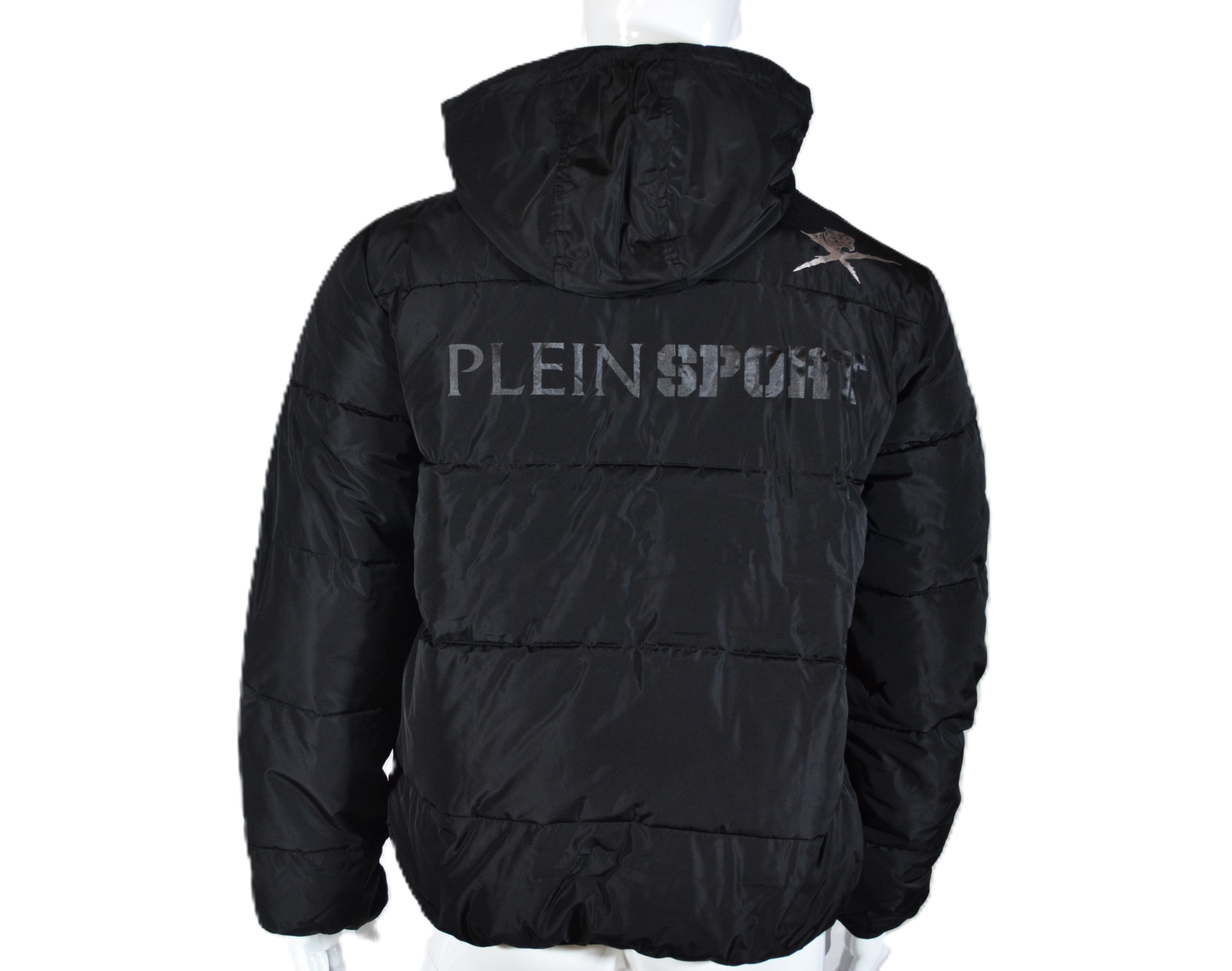 PLEIN SPORT UPPS106P99 men's padded jacket, black