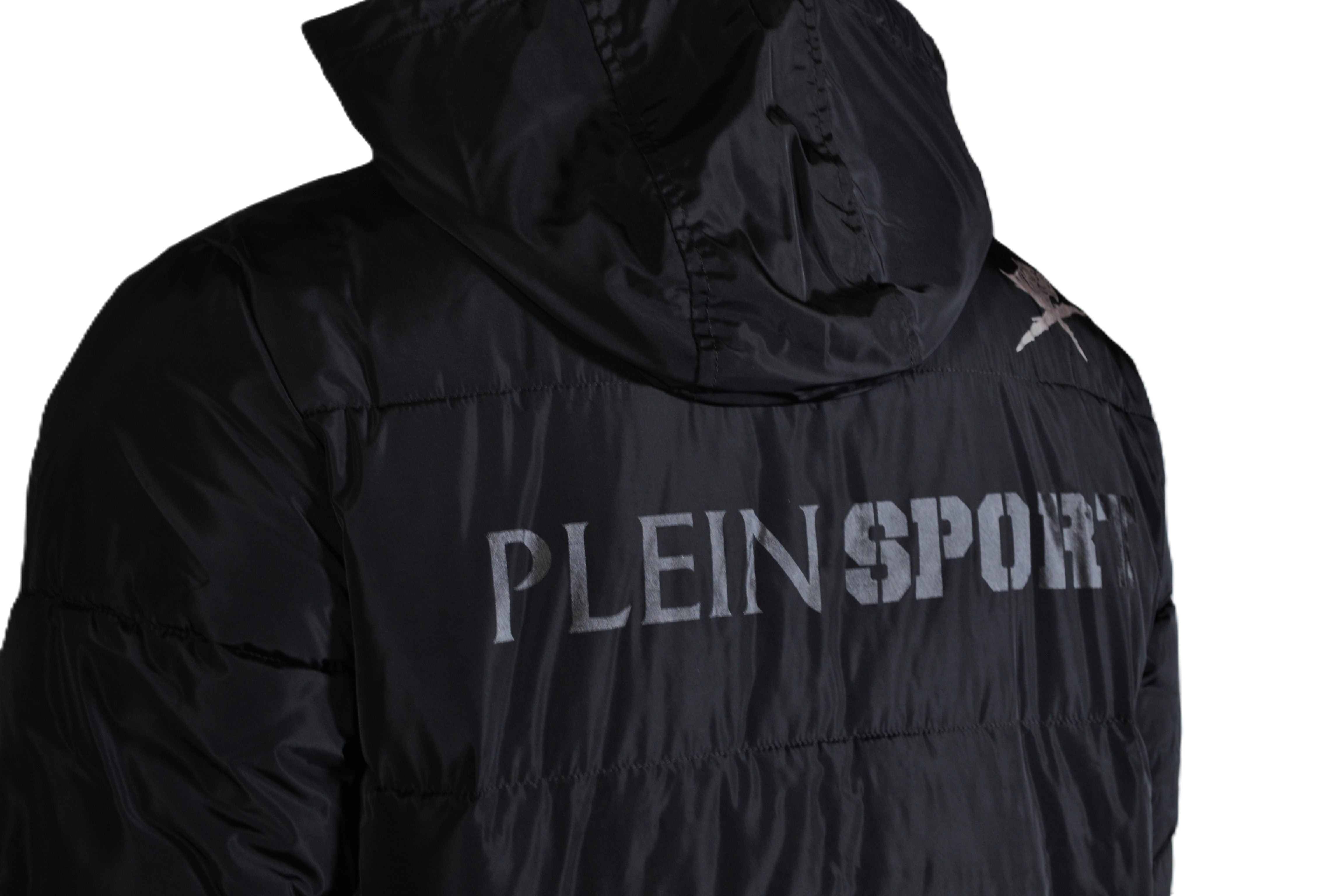 PLEIN SPORT UPPS106P99 men's padded jacket, black