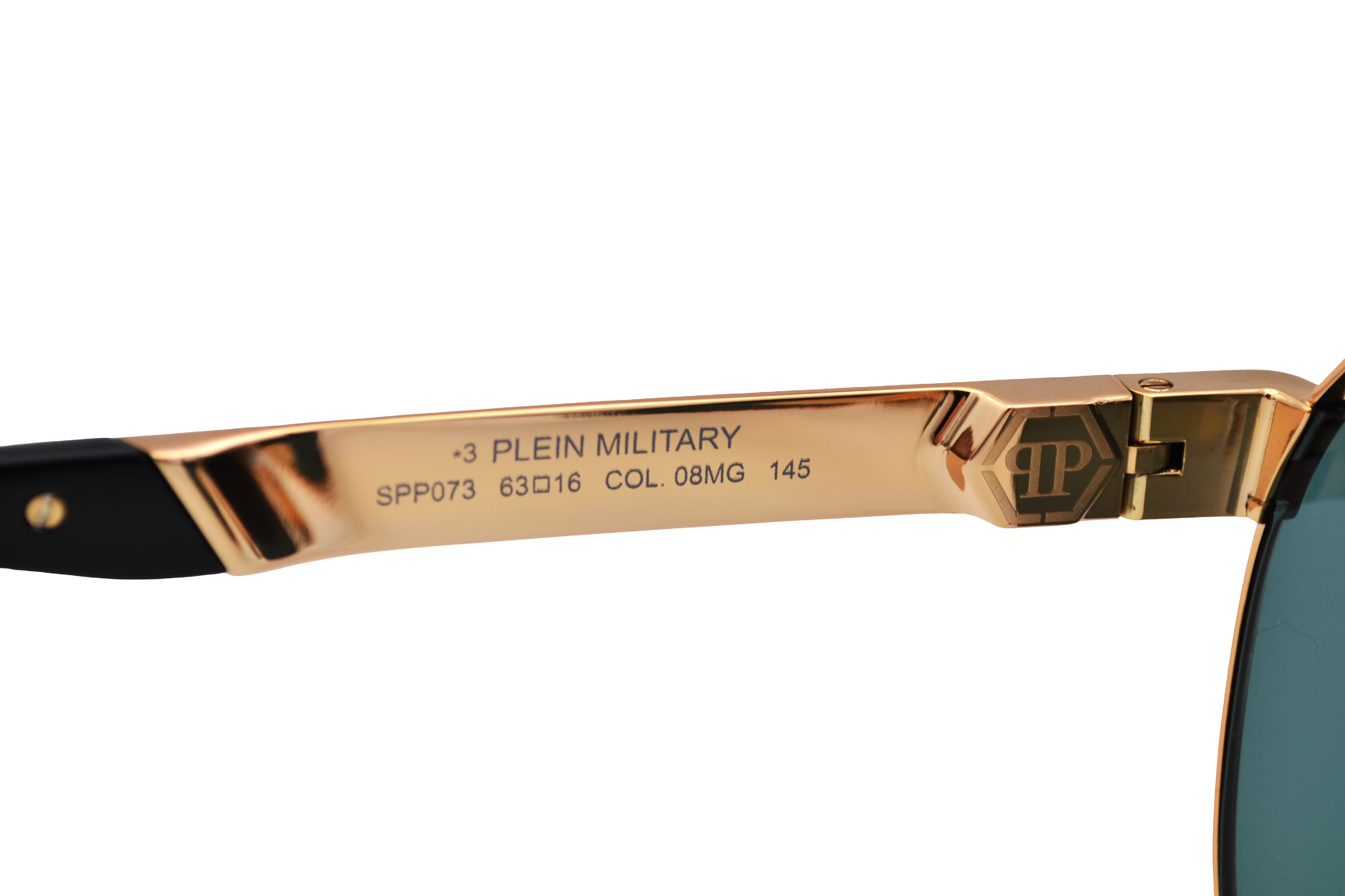 Gafas de sol Philipp Plein - MILITARY SPP073 Diseño de aviador para hombre