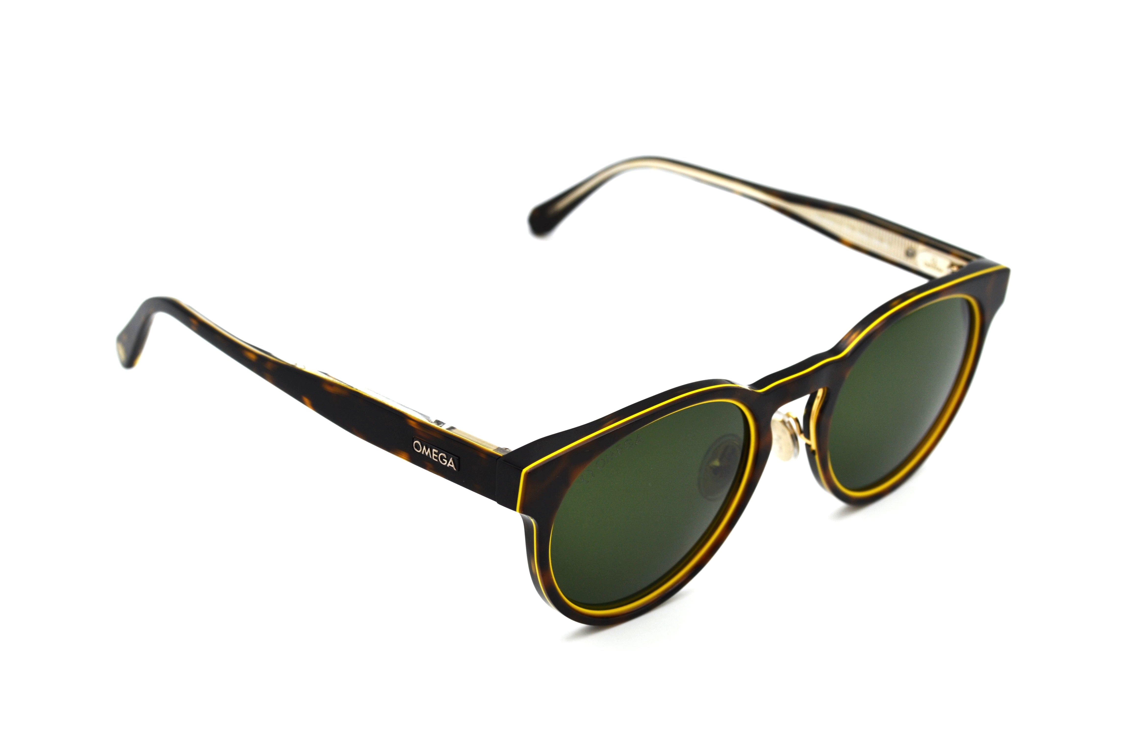 Omega Ω OM0020H 52N Sunglasses - Rectangular Design in Eco-Friendly Acetate