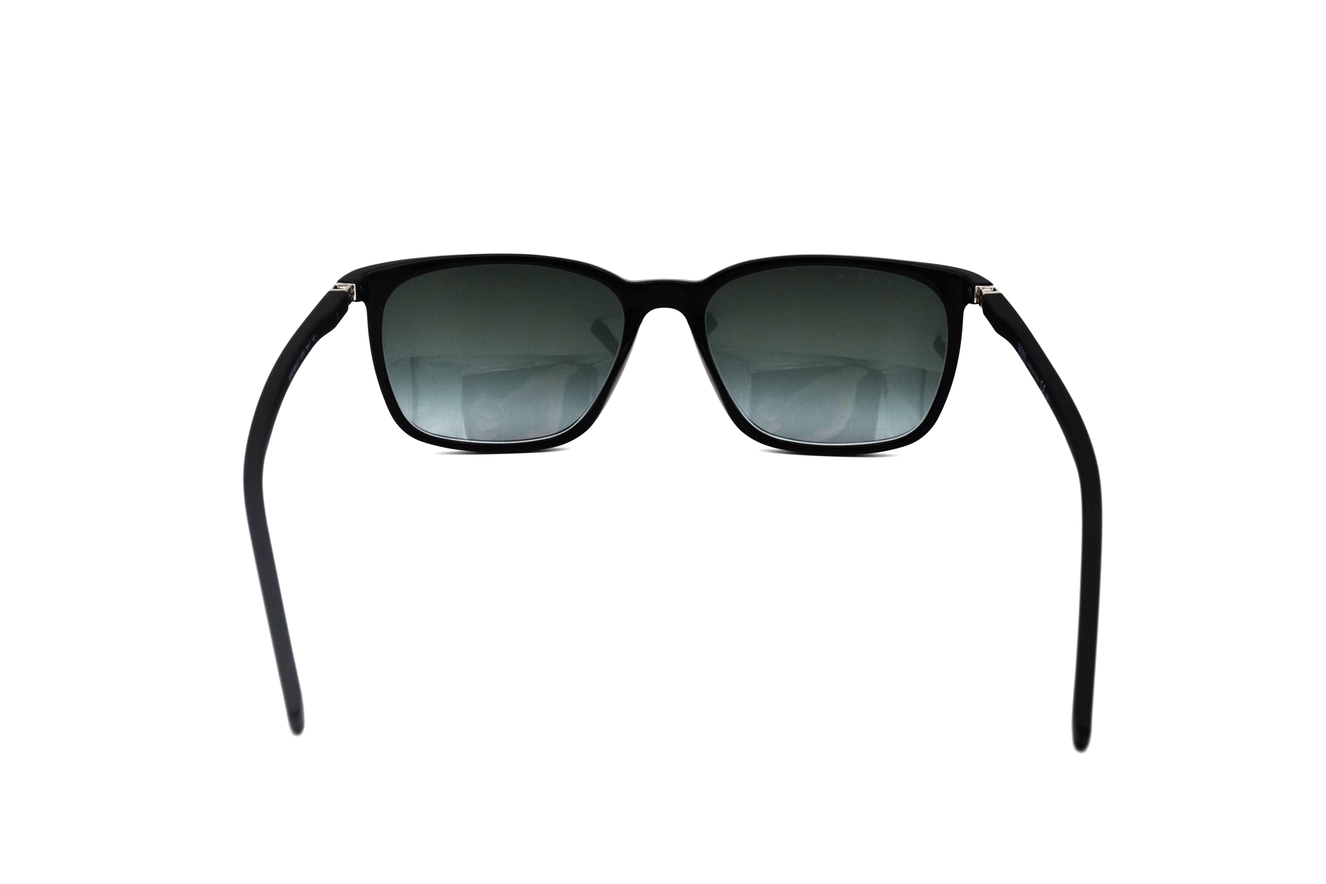 Gafas de sol Hugo Boss 0959SIT Fabricado en Italia - Diseño rectangular de acetato negro