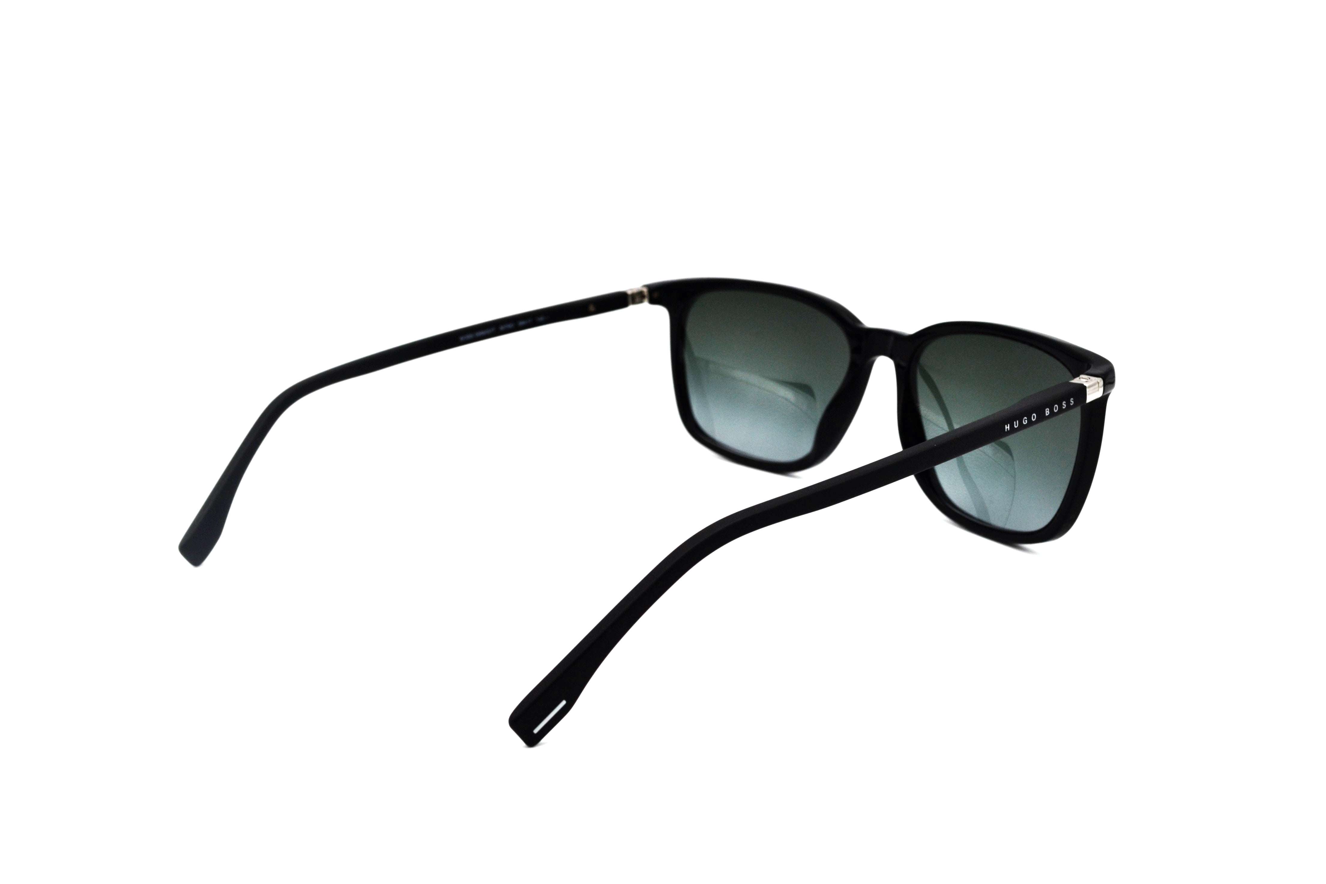 Gafas de sol Hugo Boss 0959SIT Fabricado en Italia - Diseño rectangular de acetato negro