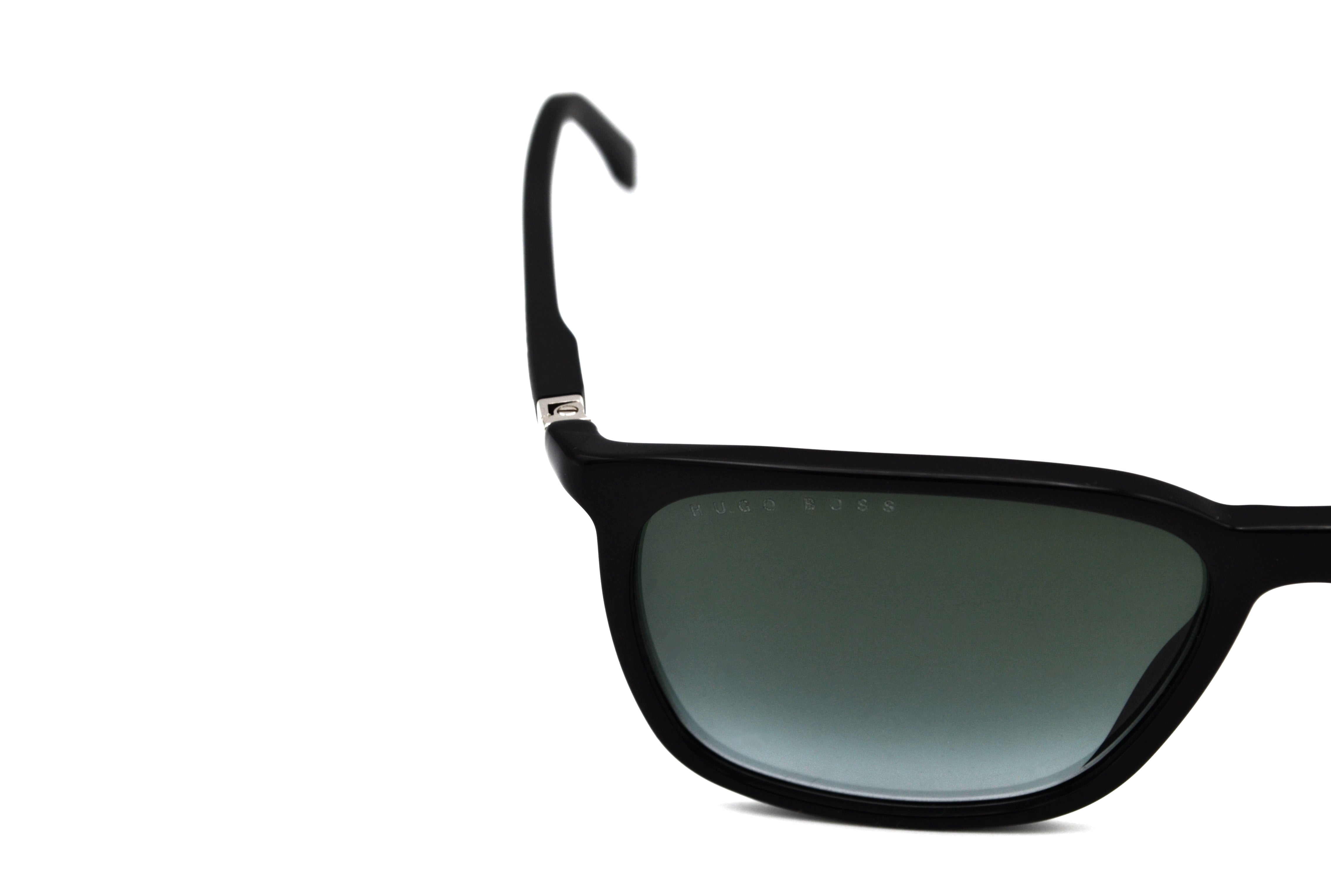 Gafas de sol Hugo Boss 0959SIT Fabricado en Italia - Diseño rectangular de acetato negro