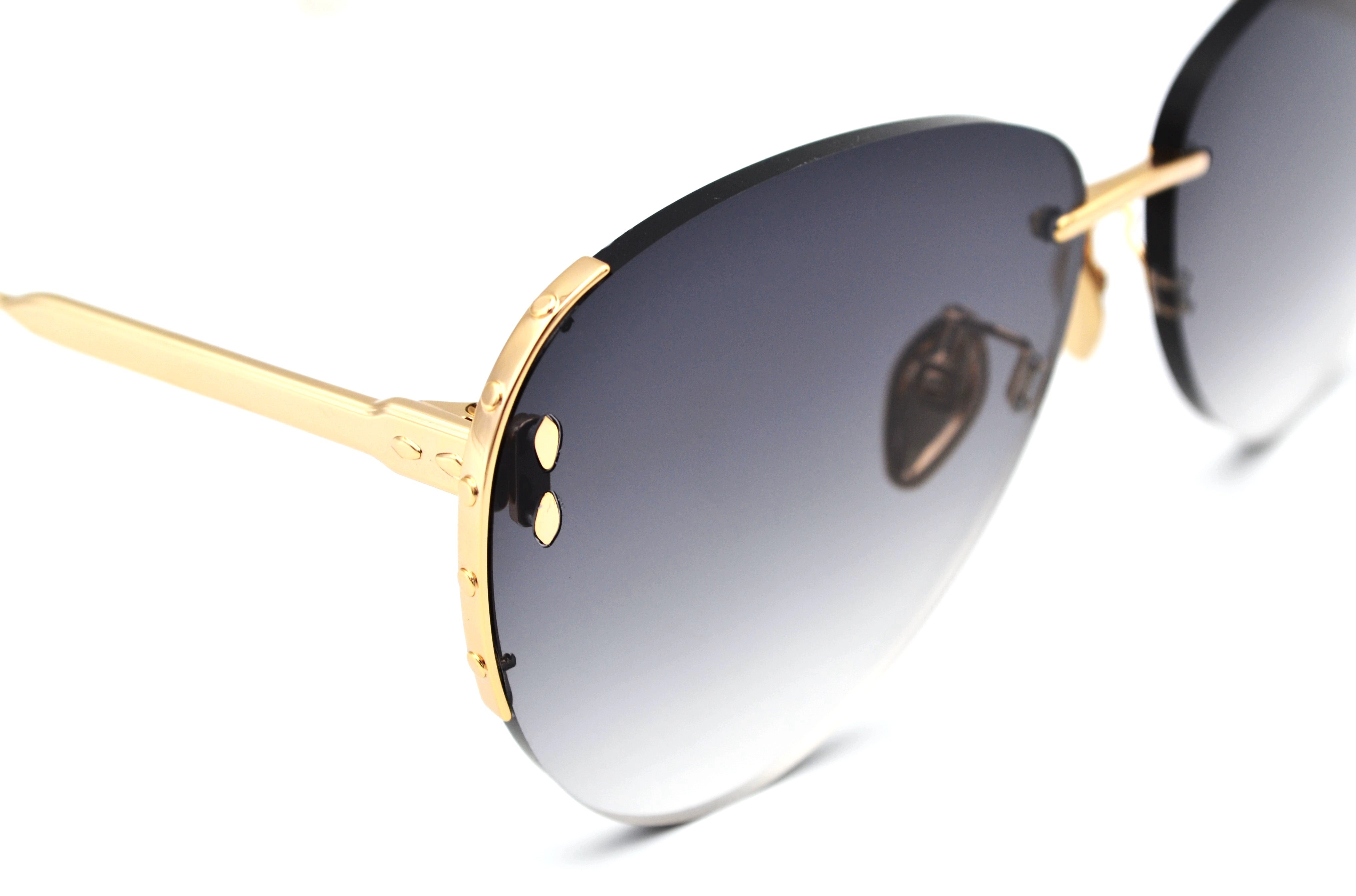 Gafas de sol Isabel Marant Diseño elegante de aviador dorado, para mujer