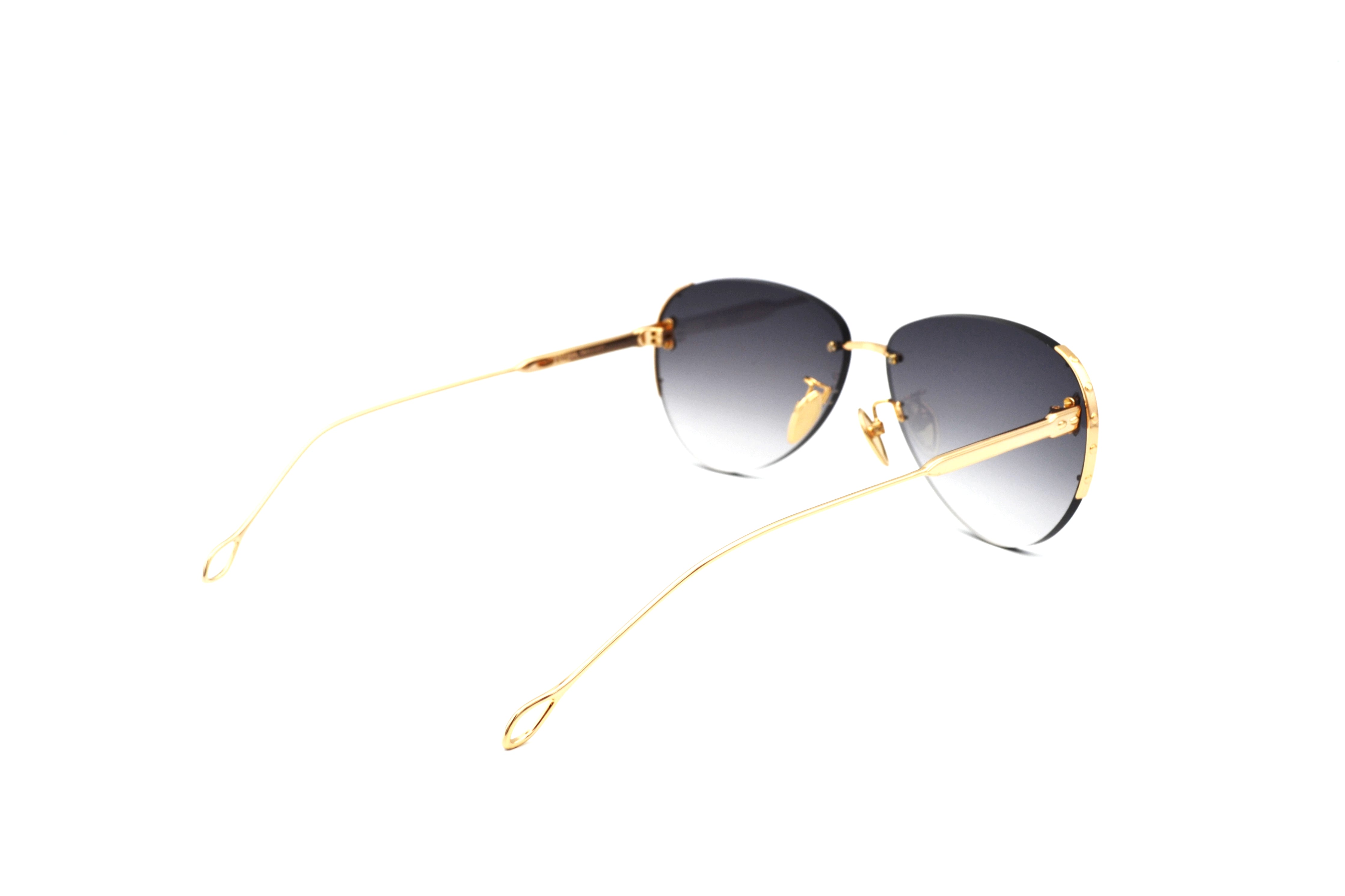 Gafas de sol Isabel Marant Diseño elegante de aviador dorado, para mujer