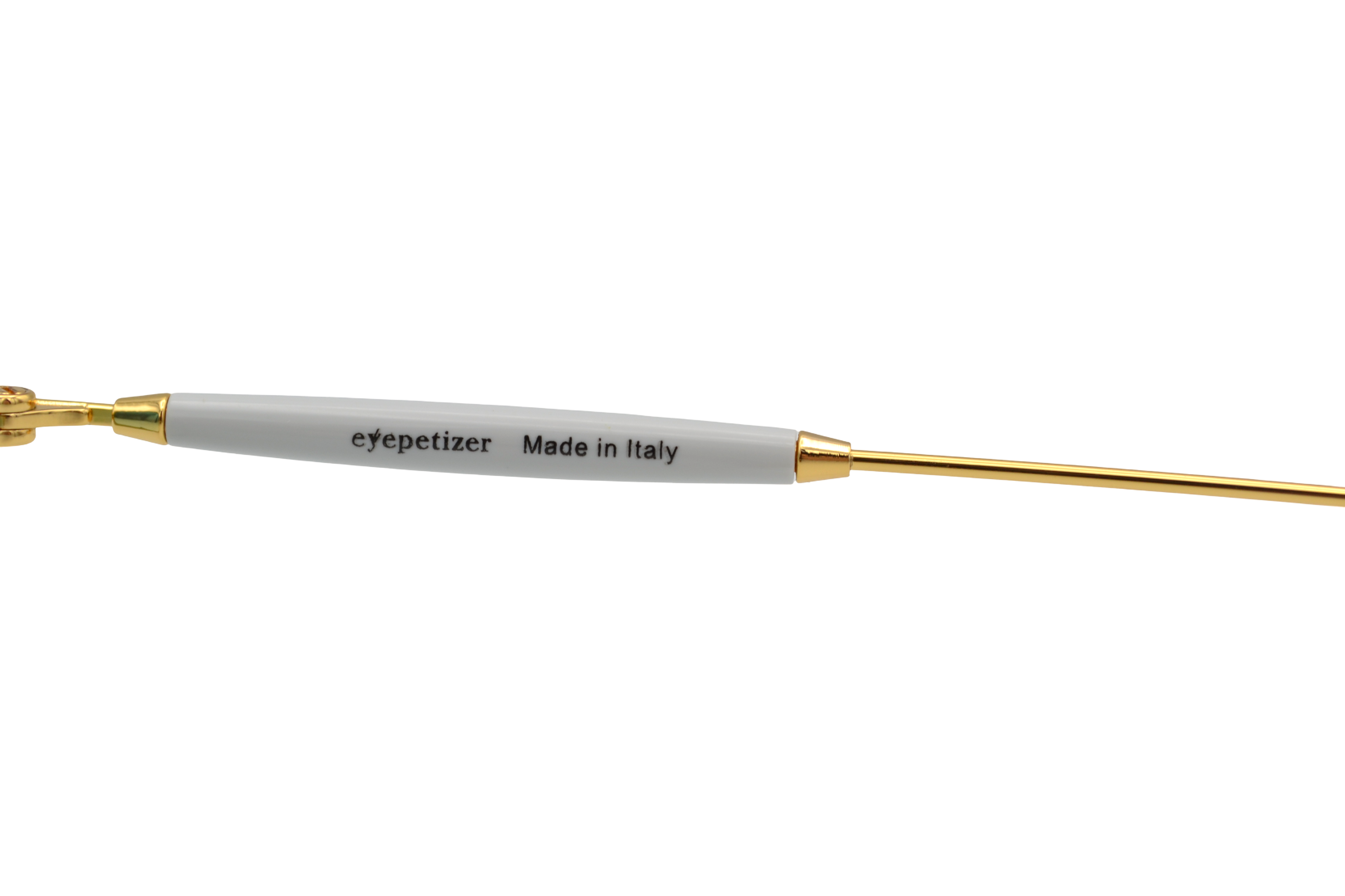 Gafas de sol Eyepetizer- QUATRE diseño redondeado de metal dorado, para mujer