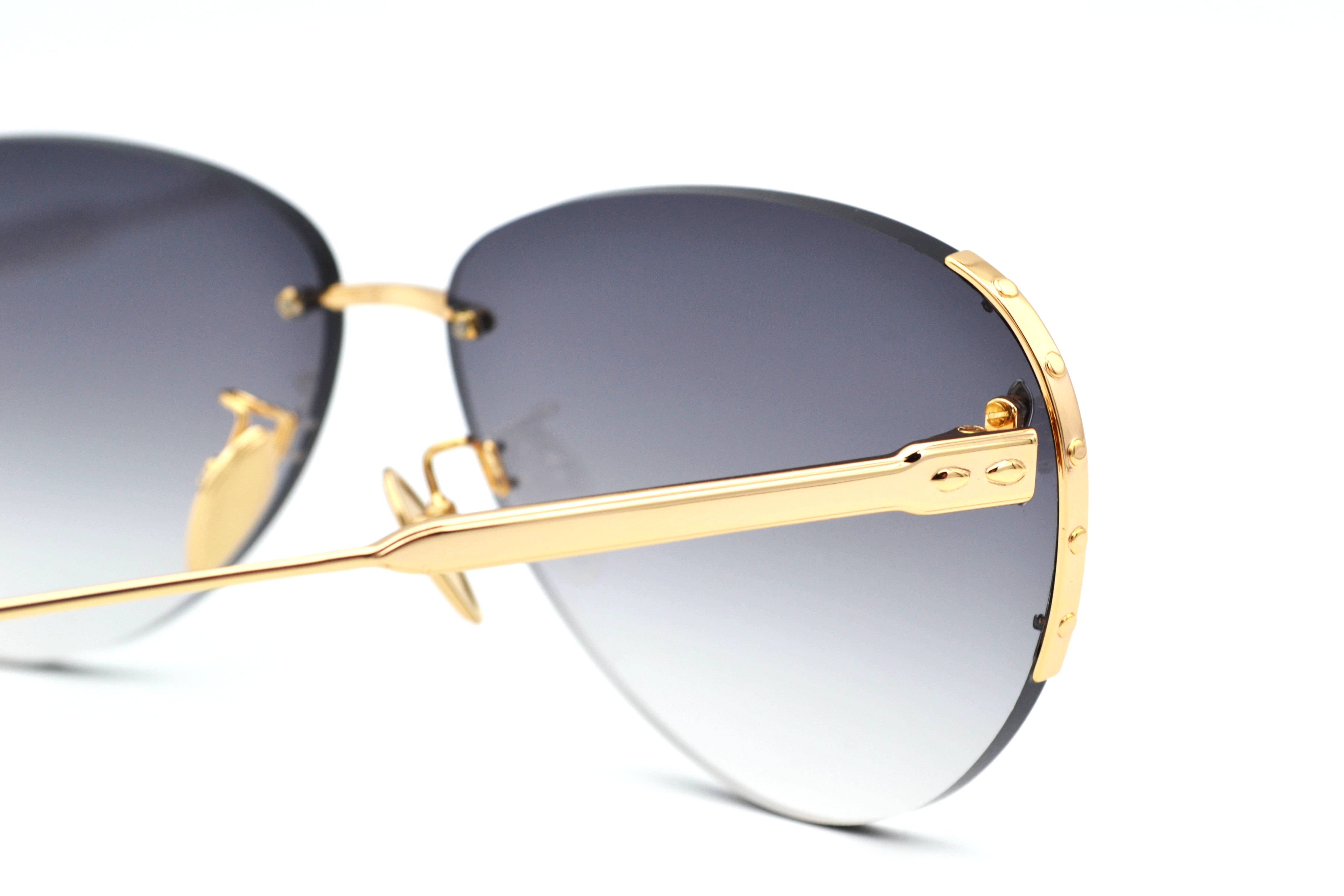 Gafas de sol Isabel Marant Diseño elegante de aviador dorado, para mujer