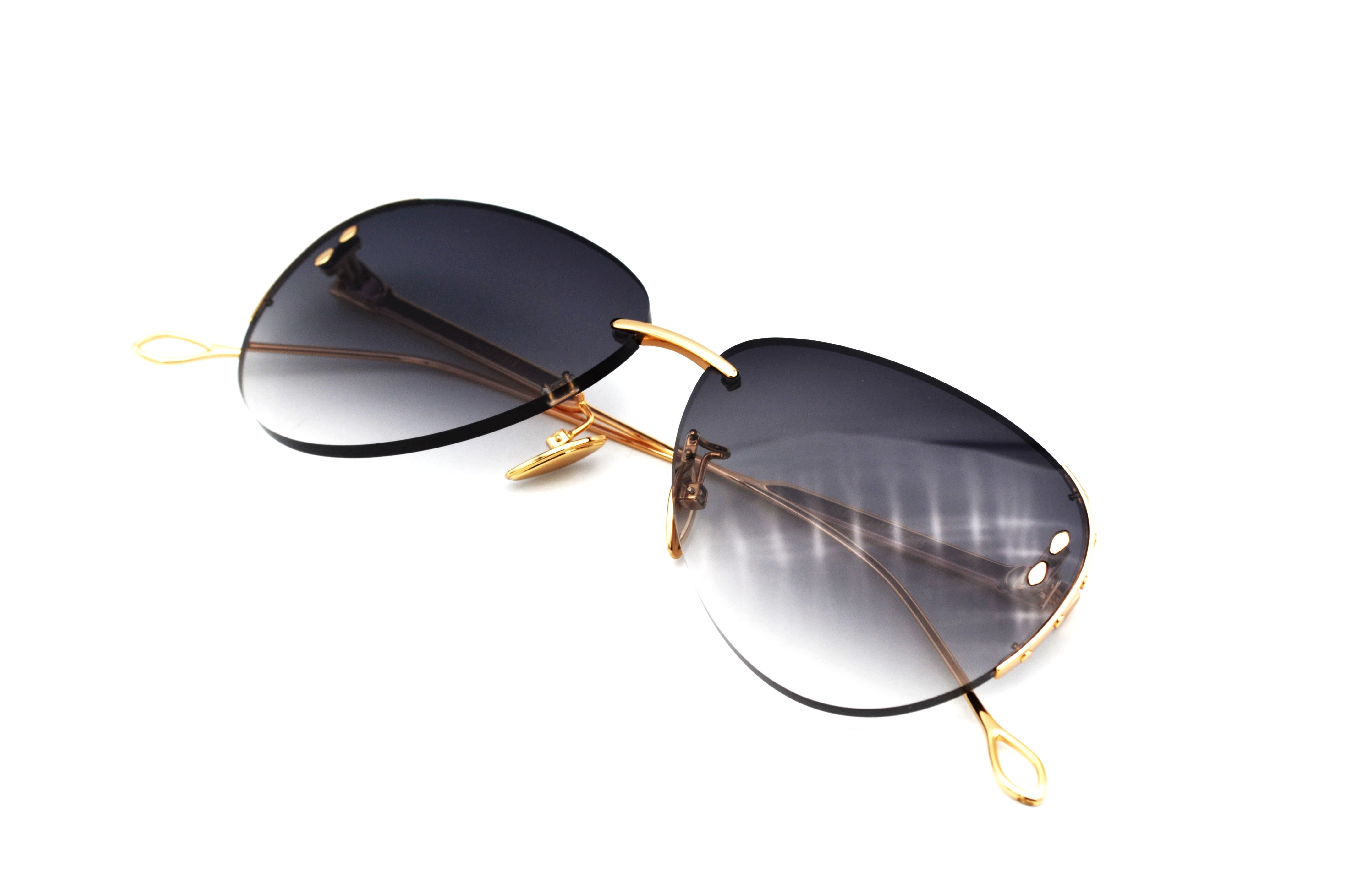 Gafas de sol Isabel Marant Diseño elegante de aviador dorado, para mujer