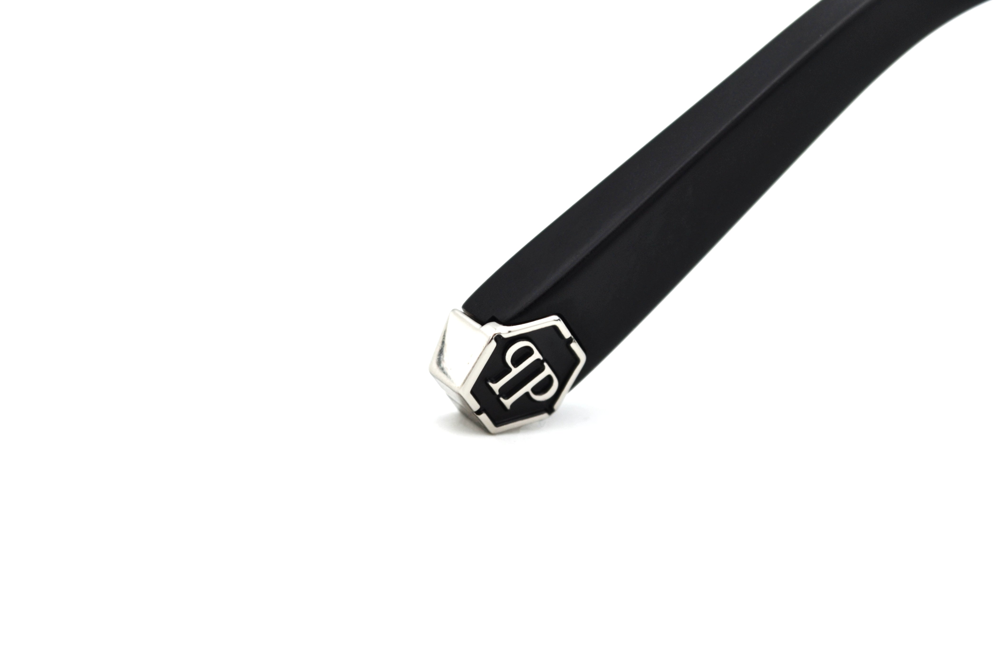 Gafas de sol Philipp Plein - Plein STUD SPP075 Diseño de pantalla con logo, para hombre