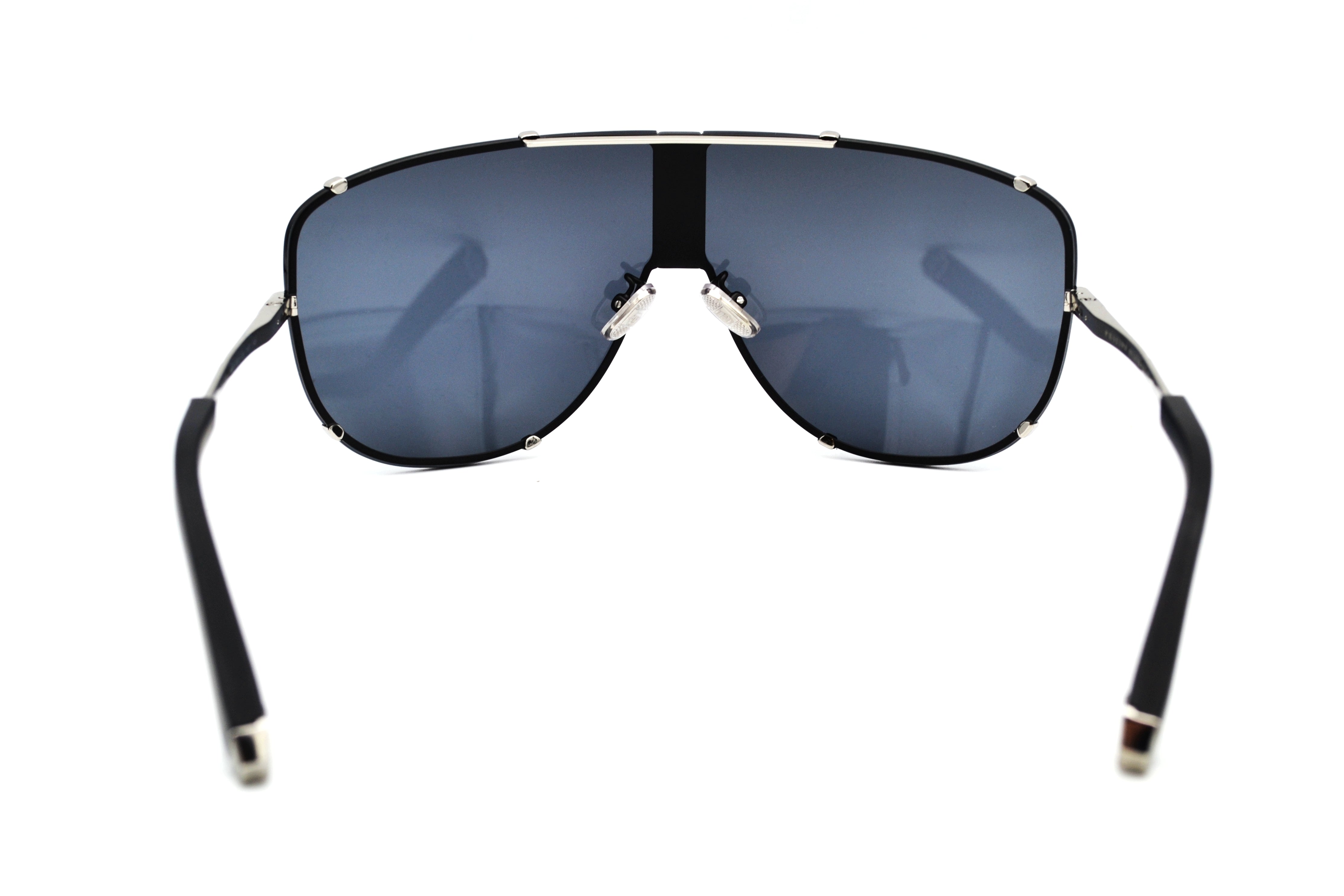 Gafas de sol Philipp Plein - Plein STUD SPP075 Diseño de pantalla con logo, para hombre