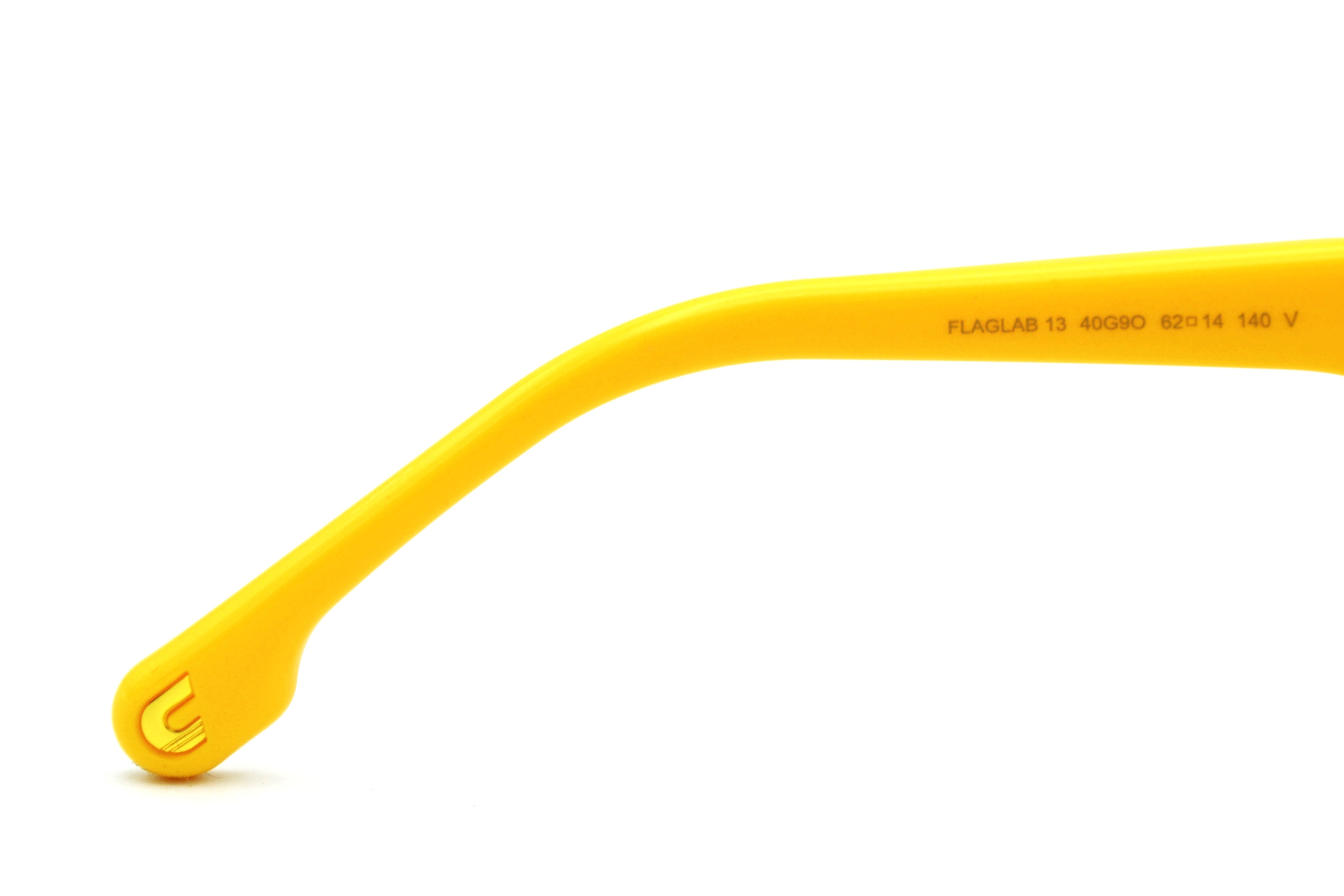 Gafas de sol CARRERA Flag Lab 13 40G90 - Edición limitada acetato amarillo, Unisex