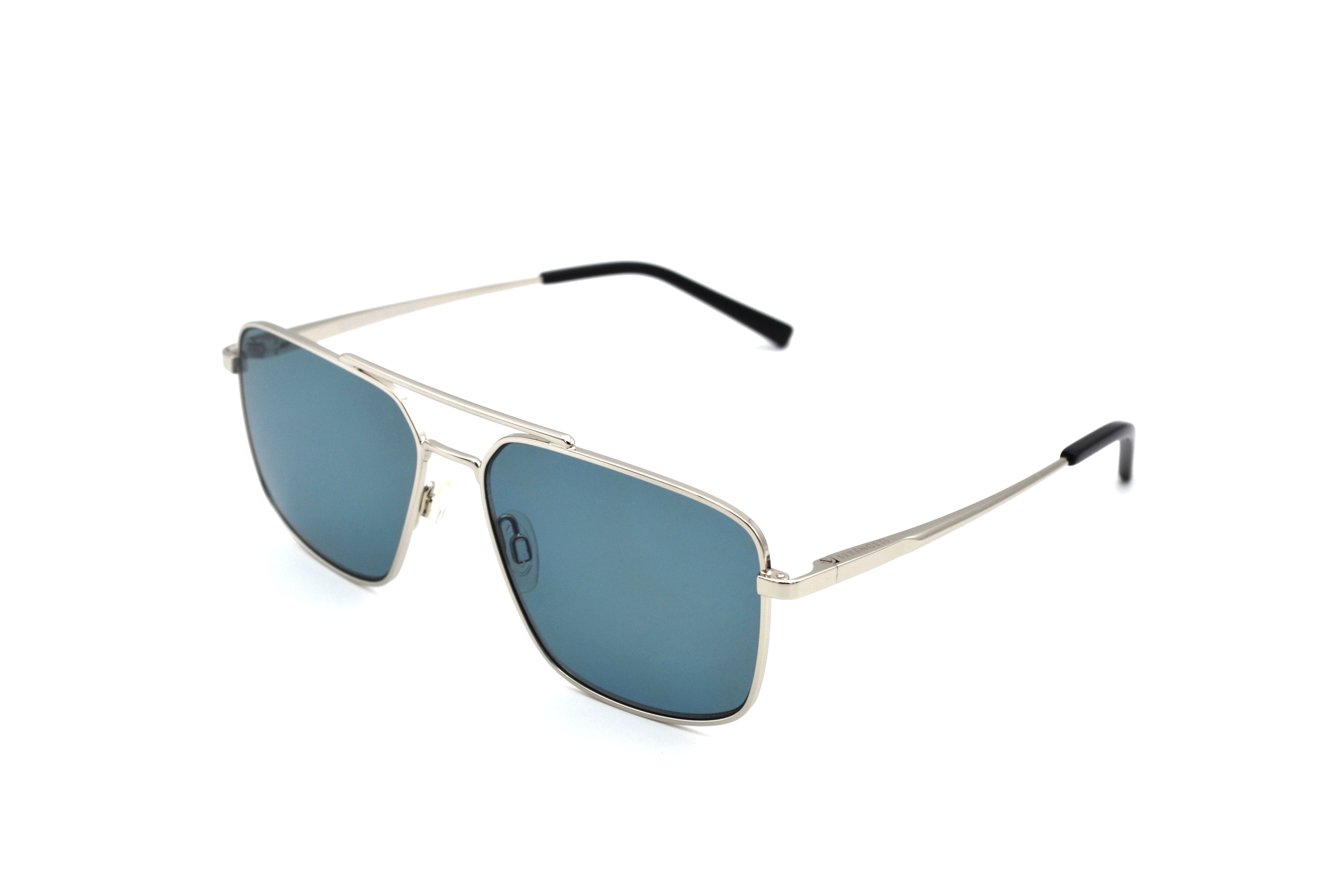 Gafas de sol Serengeti AITKIN SS554003 Diseño de metal plateado, para hombre