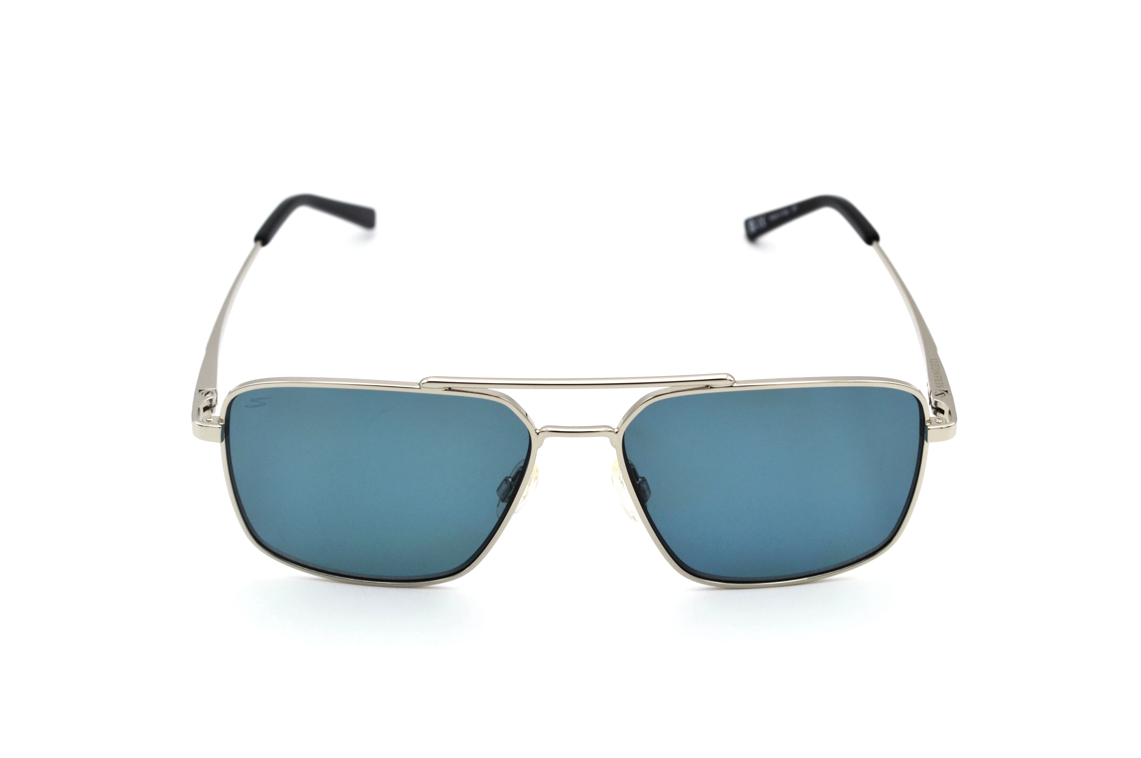 Gafas de sol Serengeti AITKIN SS554003 Diseño de metal plateado, para hombre