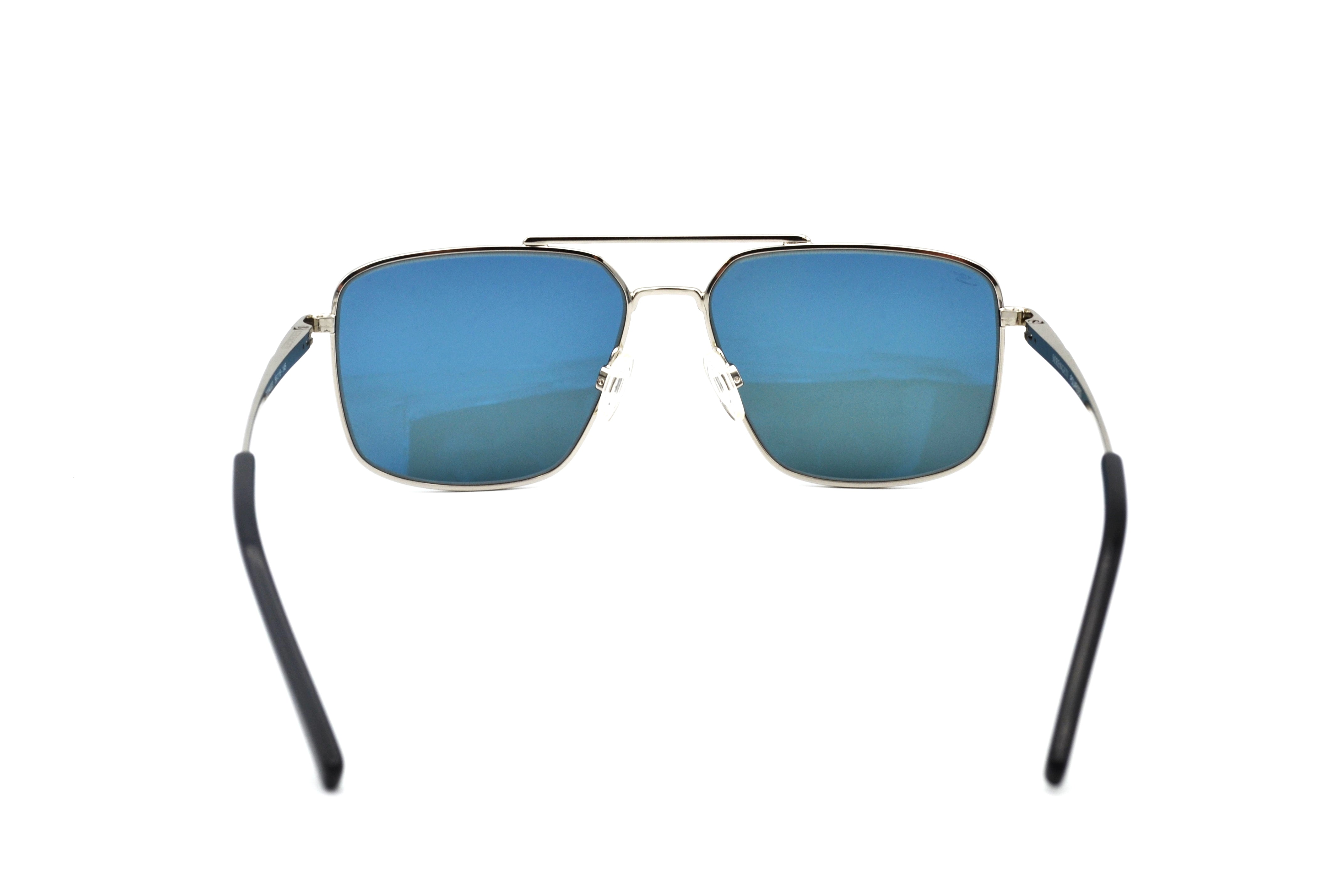 Gafas de sol Serengeti AITKIN SS554003 Diseño de metal plateado, para hombre