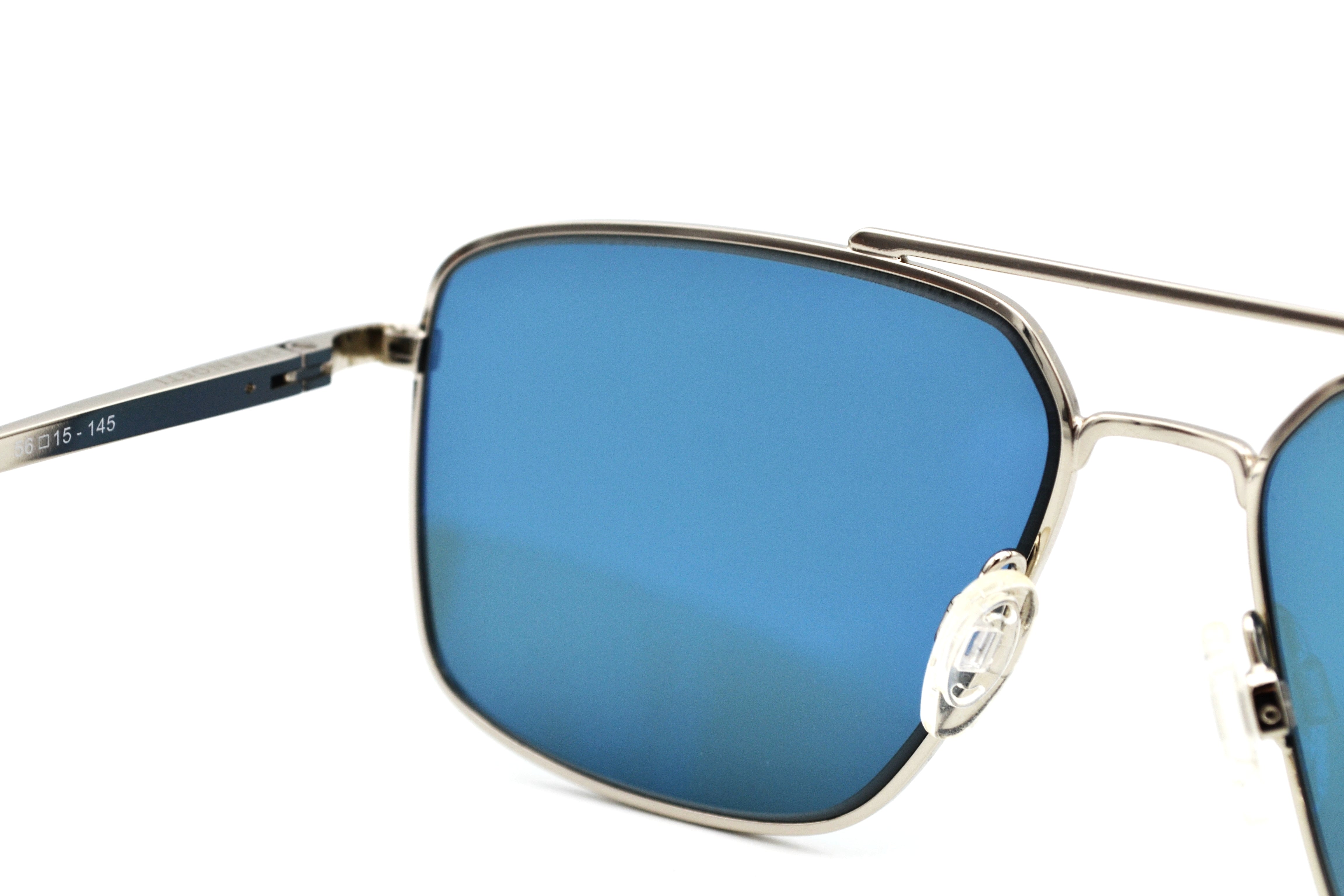 Gafas de sol Serengeti AITKIN SS554003 Diseño de metal plateado, para hombre