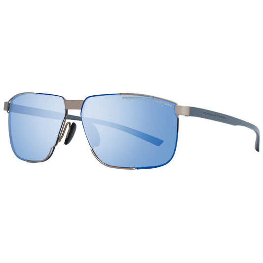 Gafas de sol Porsche Design P8680D - Montura rectangular con lentes azules, para hombre