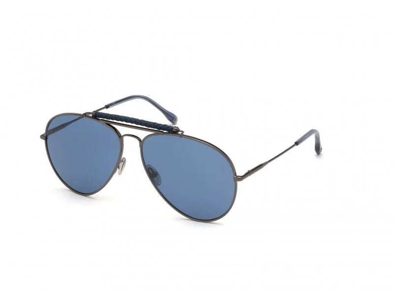 TOD'S TO0255/S 12V Sunglasses - Aviator Design for Men