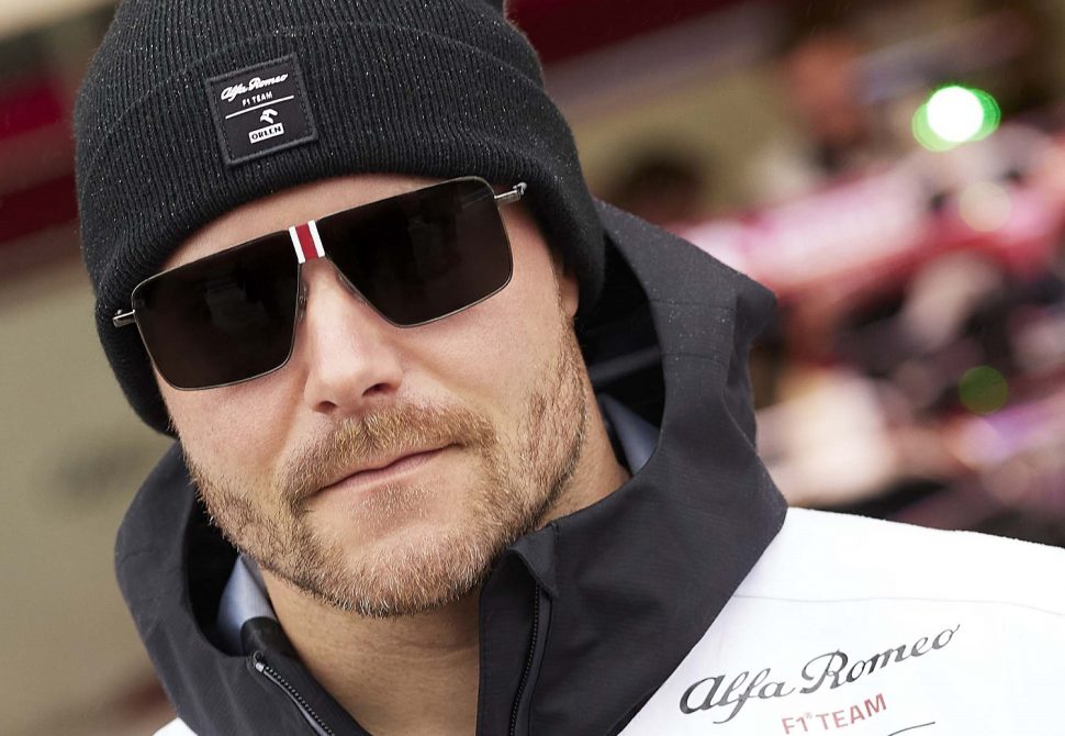 Gafas de sol Web Eyewear Edición Alfa Romeo F1 TEAM - Modelo del piloto Valtteri Bottas, diseño de titanio para hombre