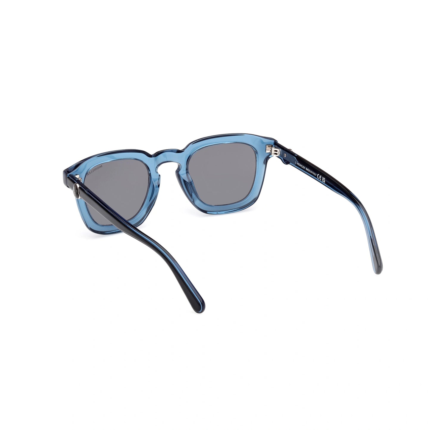 Gafas de sol Moncler GRADD ML0262 90X - Diseño de acetato azul transparente, unisex