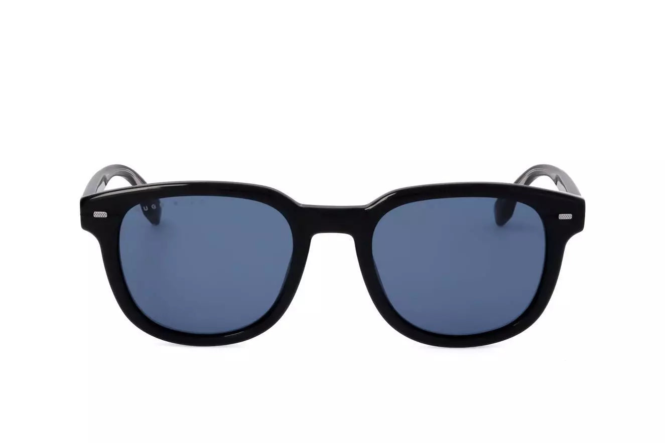 Gafas de sol Hugo Boss1319S 284 - Diseño cuadrado de acetato negro, unisex