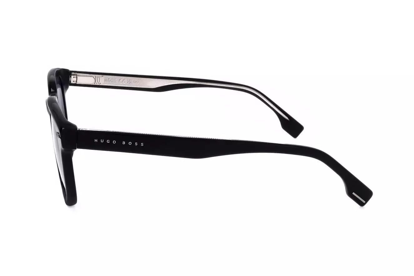 Gafas de sol Hugo Boss1319S 284 - Diseño cuadrado de acetato negro, unisex